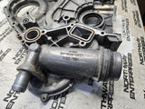 2020 FORD POWERSTROKE 6.7L FRONT ENGINE COVER WATER PUMP HOUSING LC3Q-6059-AB