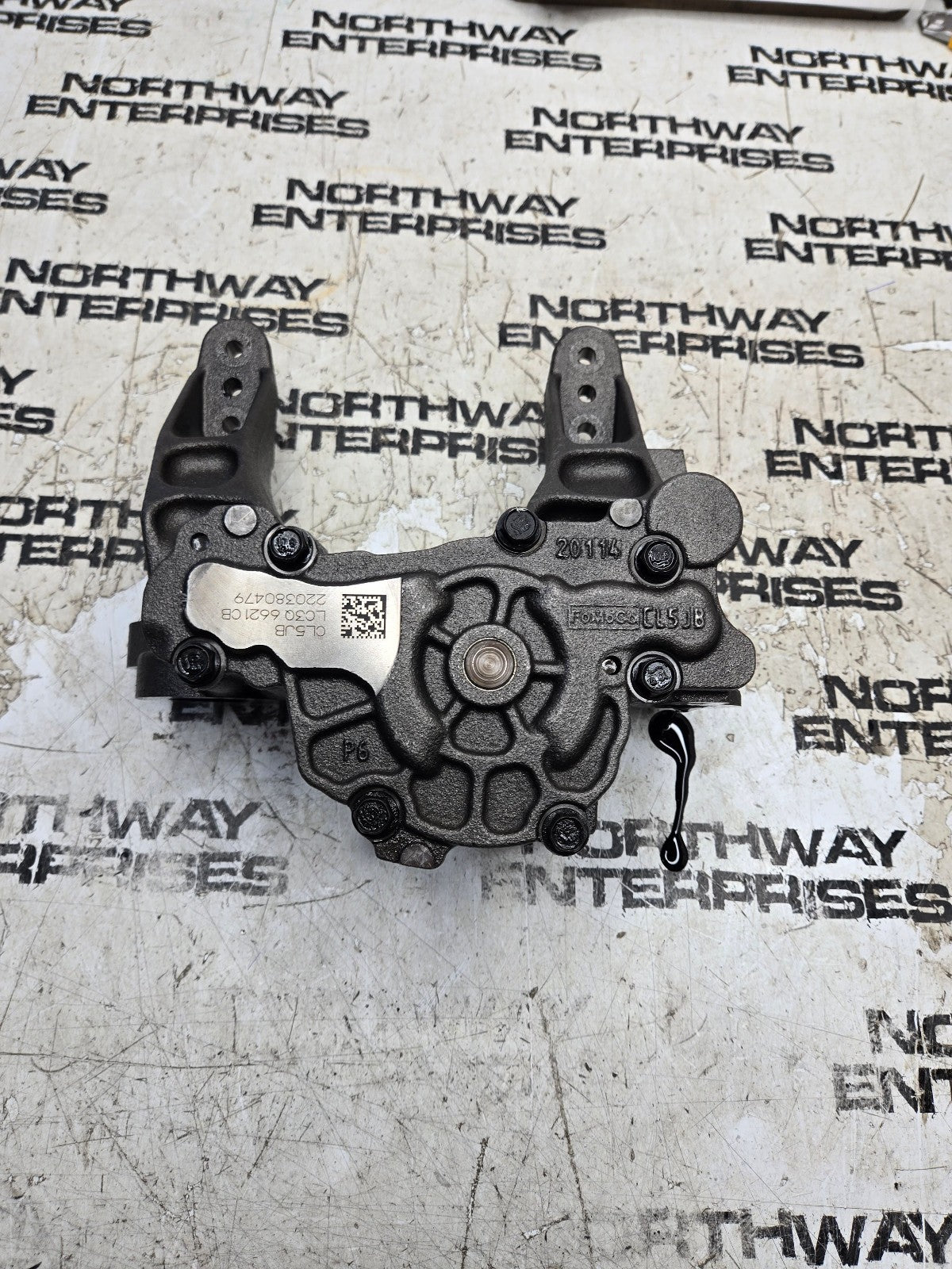2020 FORD POWERSTROKE 6.7L OIL PUMP LC3Q-6652-AA LC3Q-6621-CB