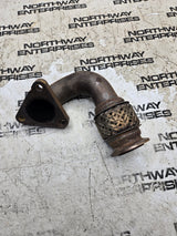 LC3Z-9G437-D Ford 6.7 6.7L Powerstroke Diesel Exhaust manifold to turbo LH
