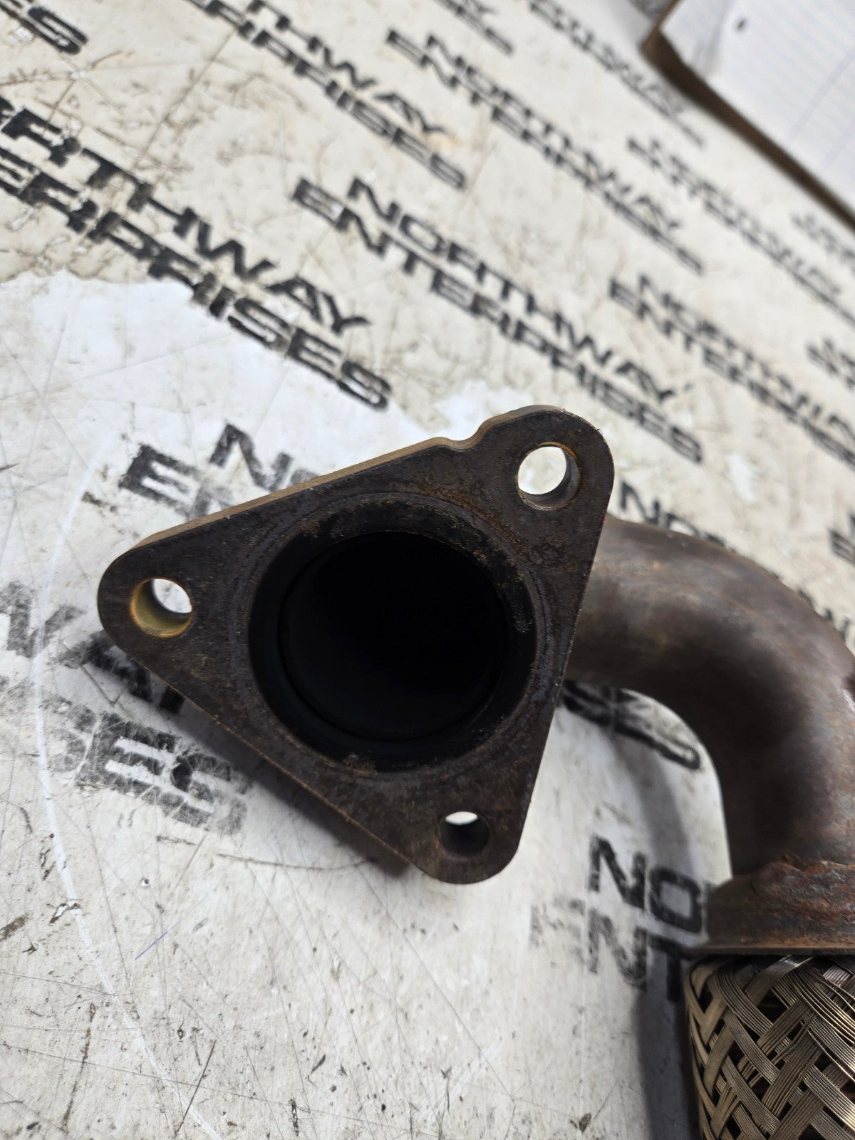 LC3Z-9G437-D Ford 6.7 6.7L Powerstroke Diesel Exhaust manifold to turbo LH