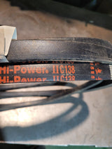 NEW C138 GATES BELT 7/8 in Top Width, 1 Strand, 142 in OD