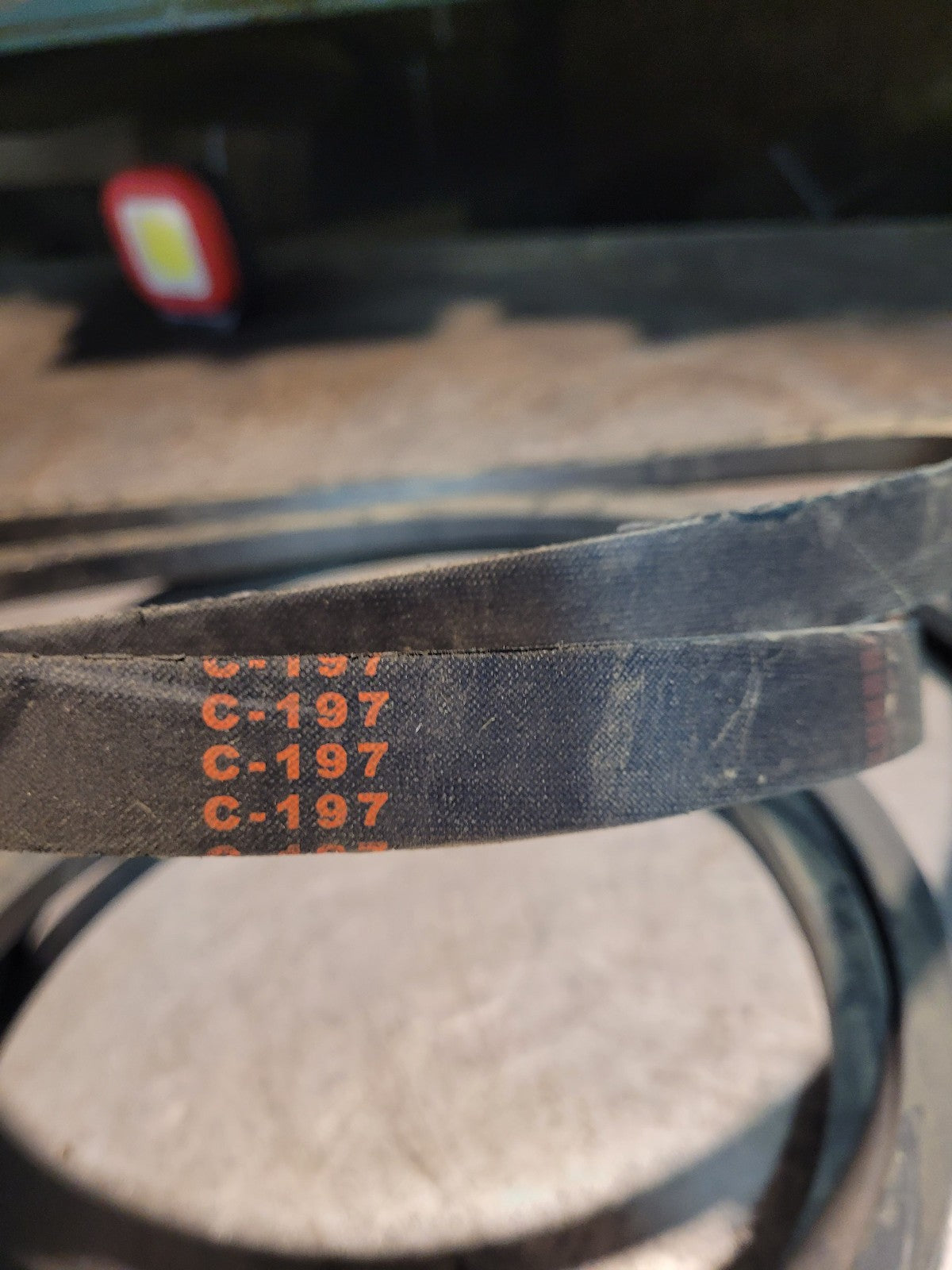 NEW C197 Gates Belt 7/8 in Top Width, 1 Strand, 201 in OD