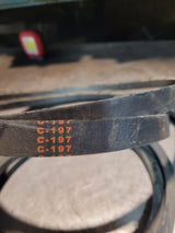 NEW C197 Gates Belt 7/8 in Top Width, 1 Strand, 201 in OD