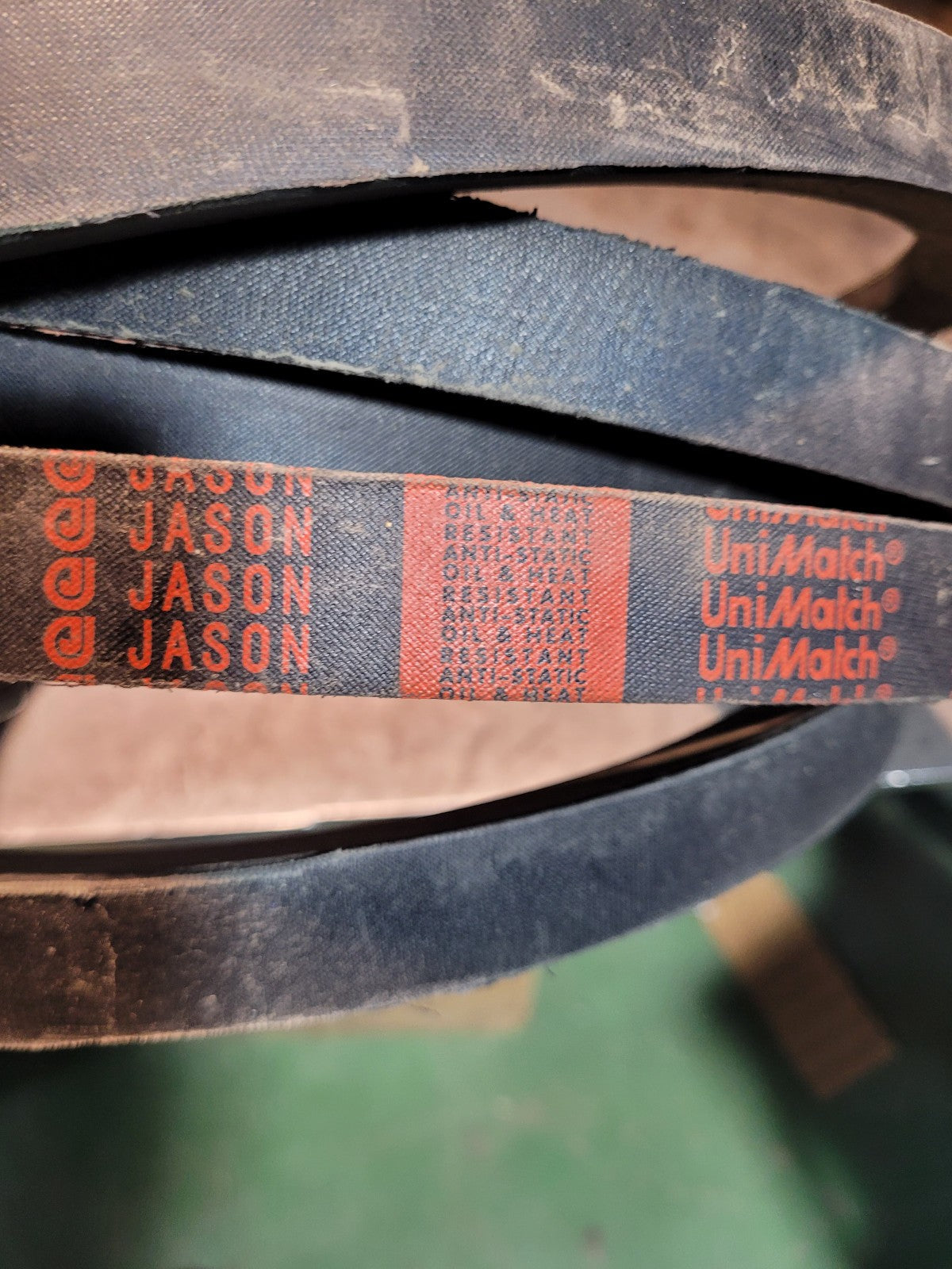 NEW 8V2500 Jason Belt  1 in Top Width, 1 Strand, 250 in OD