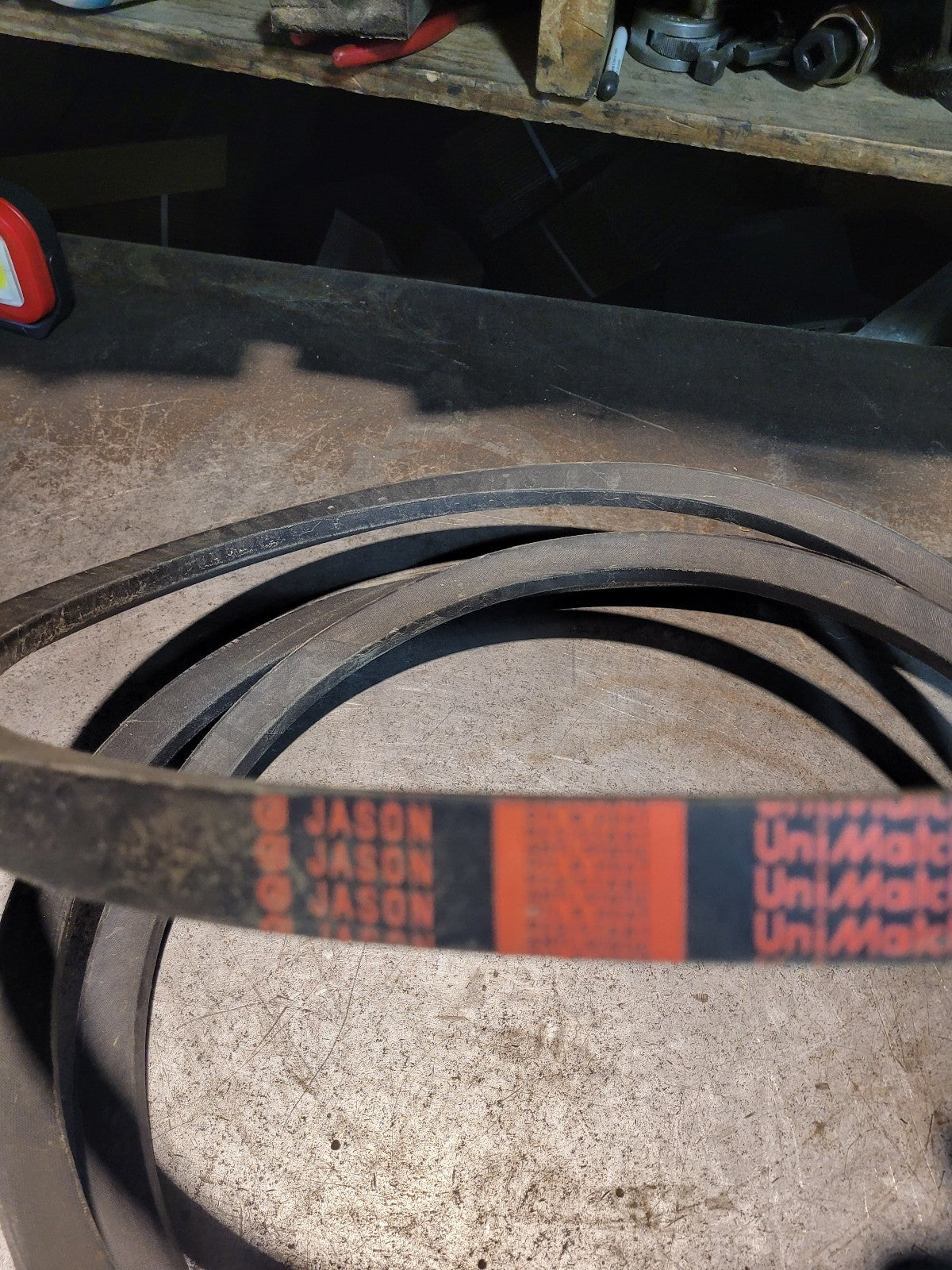 NEW 8V1800 Jason Belt 1 in Top Width, 1 Strand, 180 in OD