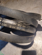 New C120 GATES BELT  7/8 in Top Width, 1 Strand, 124 in OD