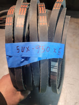 LOT OF 5 BELTS New 5VX-950 GATES BELT 5/8 in Top Width, 1 Strand, 95 in OD