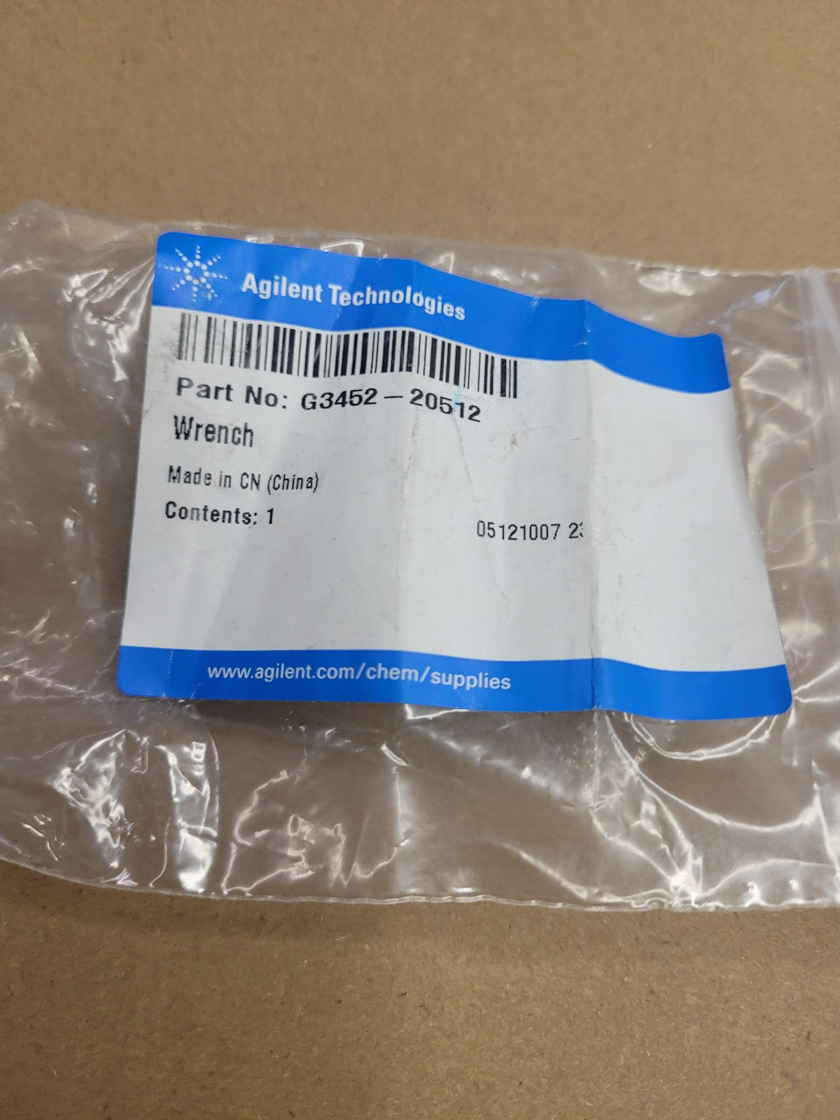 1PCS Agilent G3452-20512 Brand new Inlet wrench tool