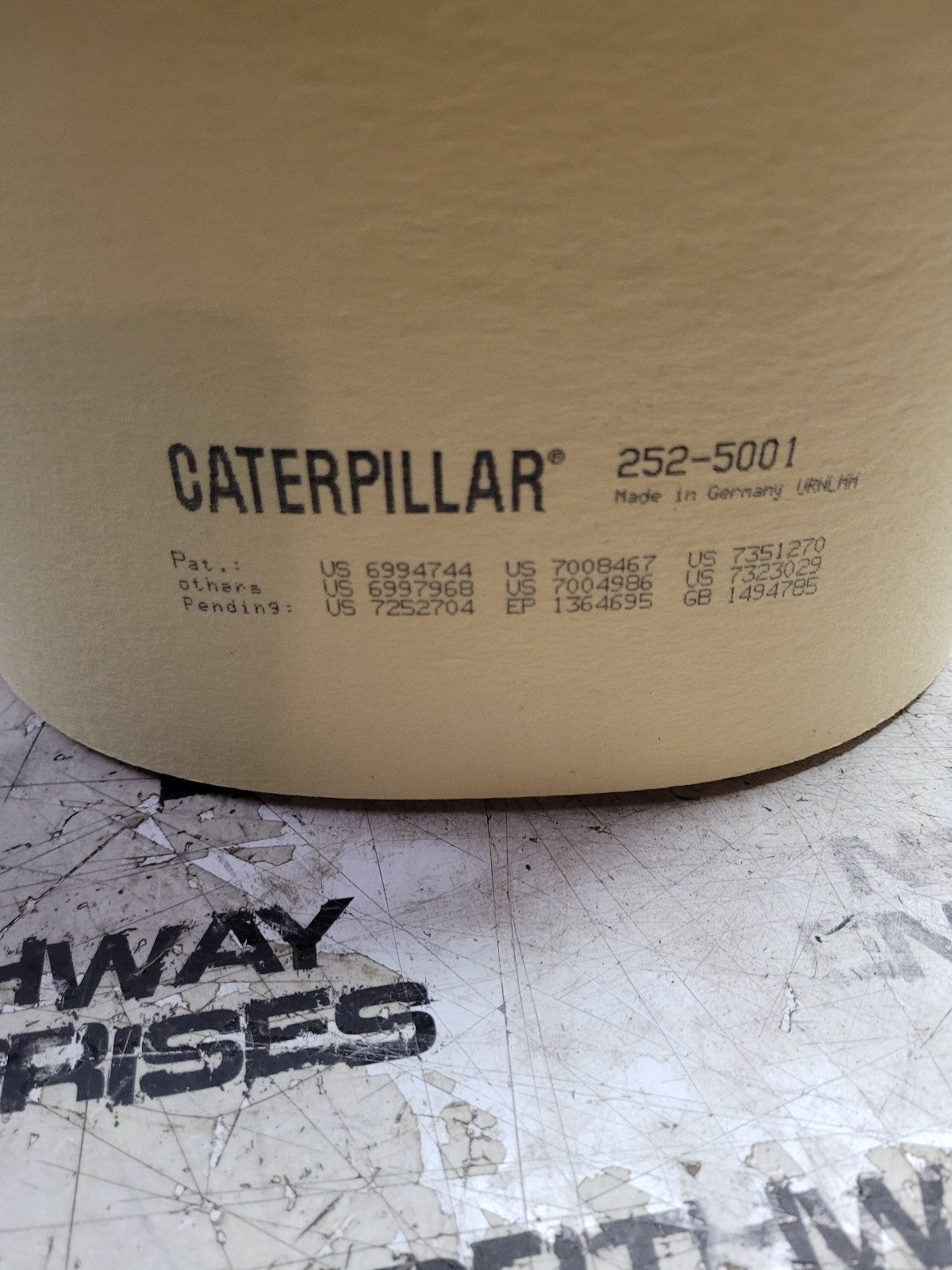 Genuine Cat 252-5001 Caterpillar Air Filter In oem Box 2525001