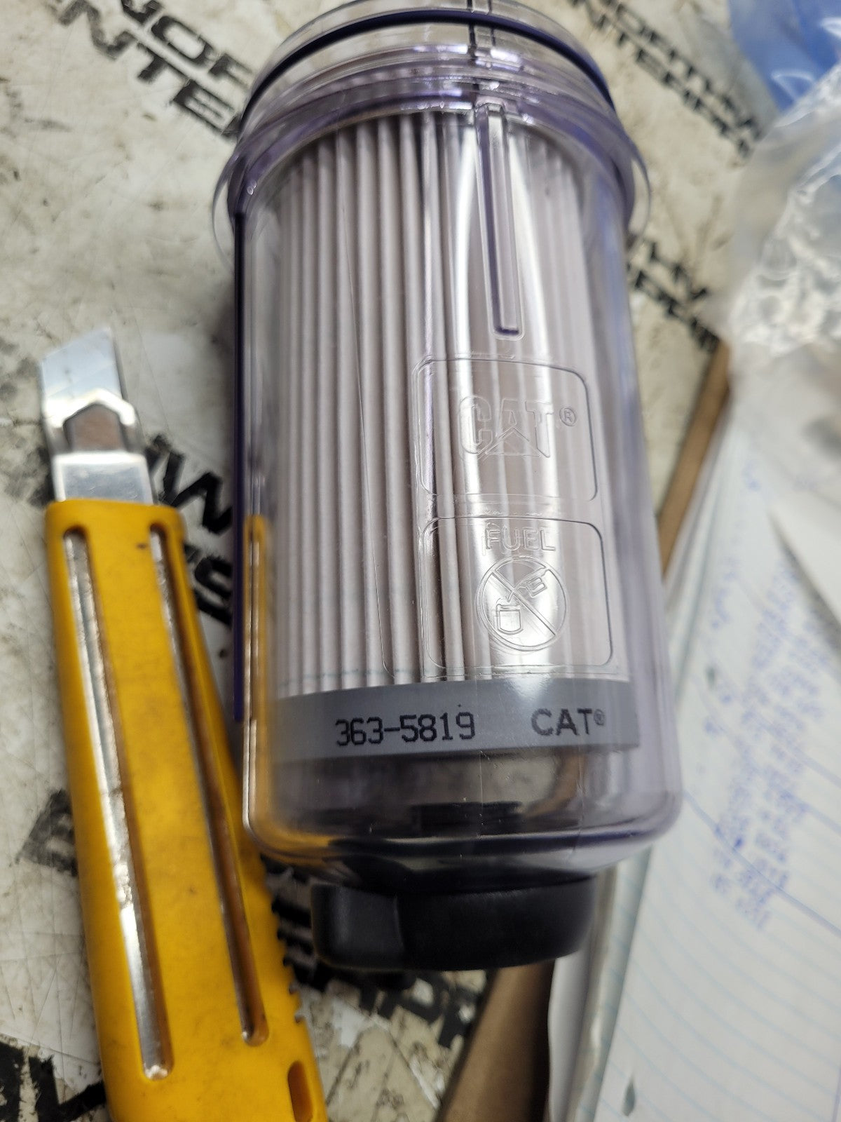 Genuine Cat 426-1409 Caterpillar Fuel Filter In oem Box 4261409