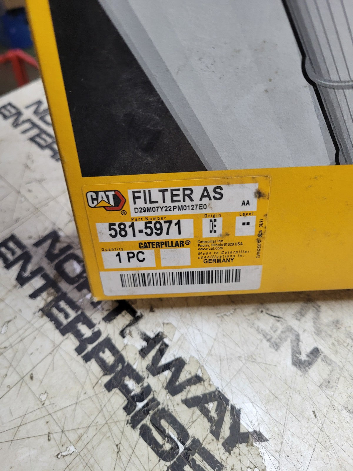 Genuine Cat 581-5971 Caterpillar AIR Filter In oem Box 5815971