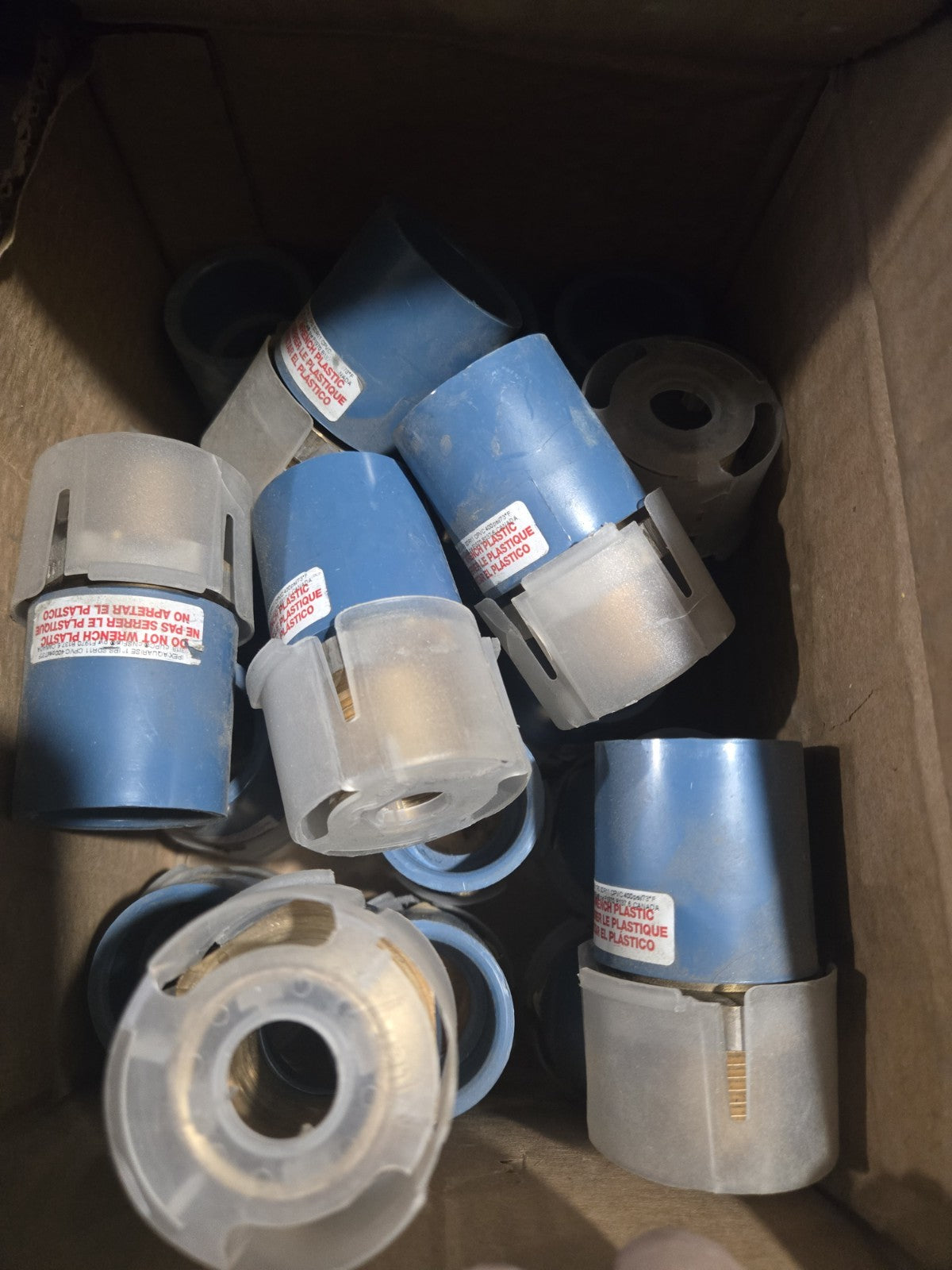 1 BOX OF 20PC  - 1" SOC x MPT Aquarise CPVC Male Adapter 359813 622454425033
