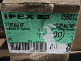1 BOX OF 20PC  - 1" SOC x MPT Aquarise CPVC Male Adapter 359813 622454425033