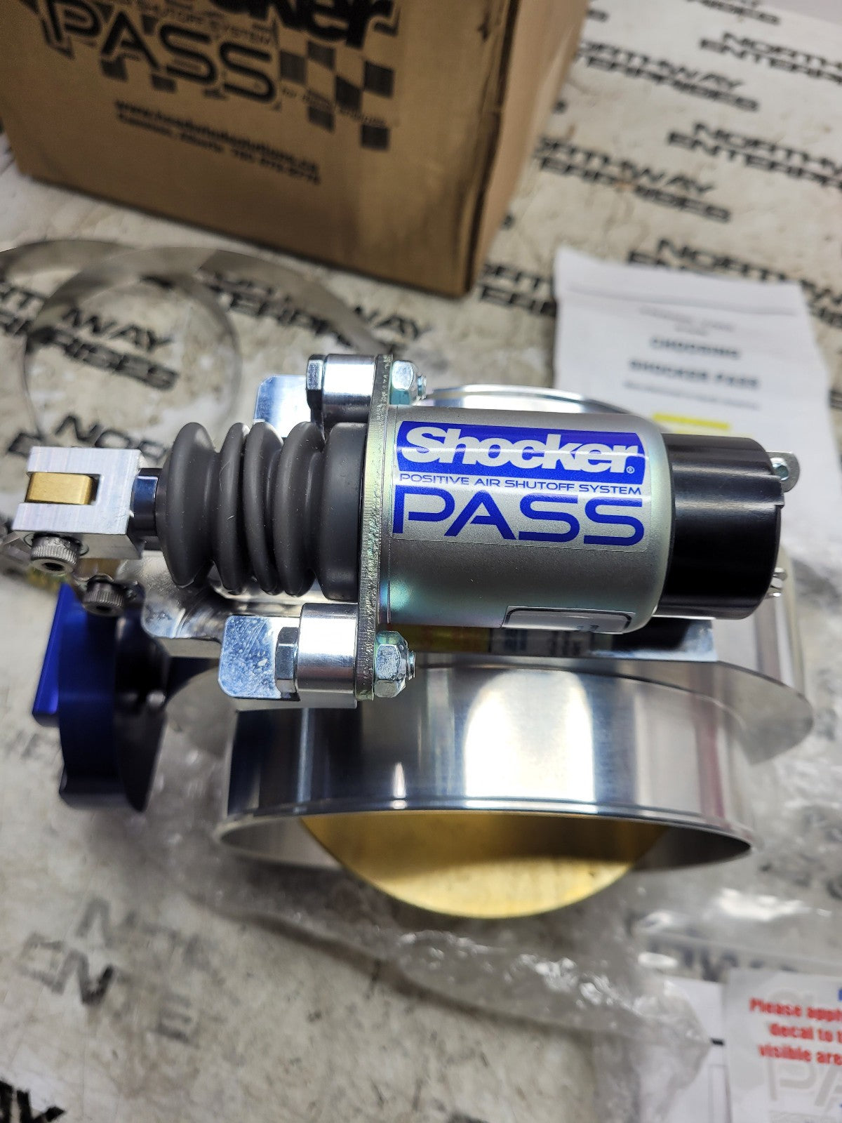 PASS-6000-24VSW SHOCKER PASS POSITIVE AIR SHUTOFF 24V