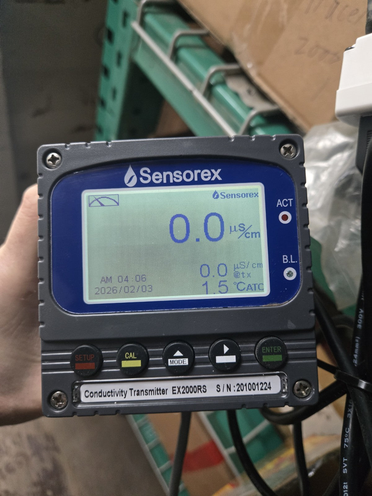 SENSOREX EX2000RS - Toroidal Conductivity Transmitter