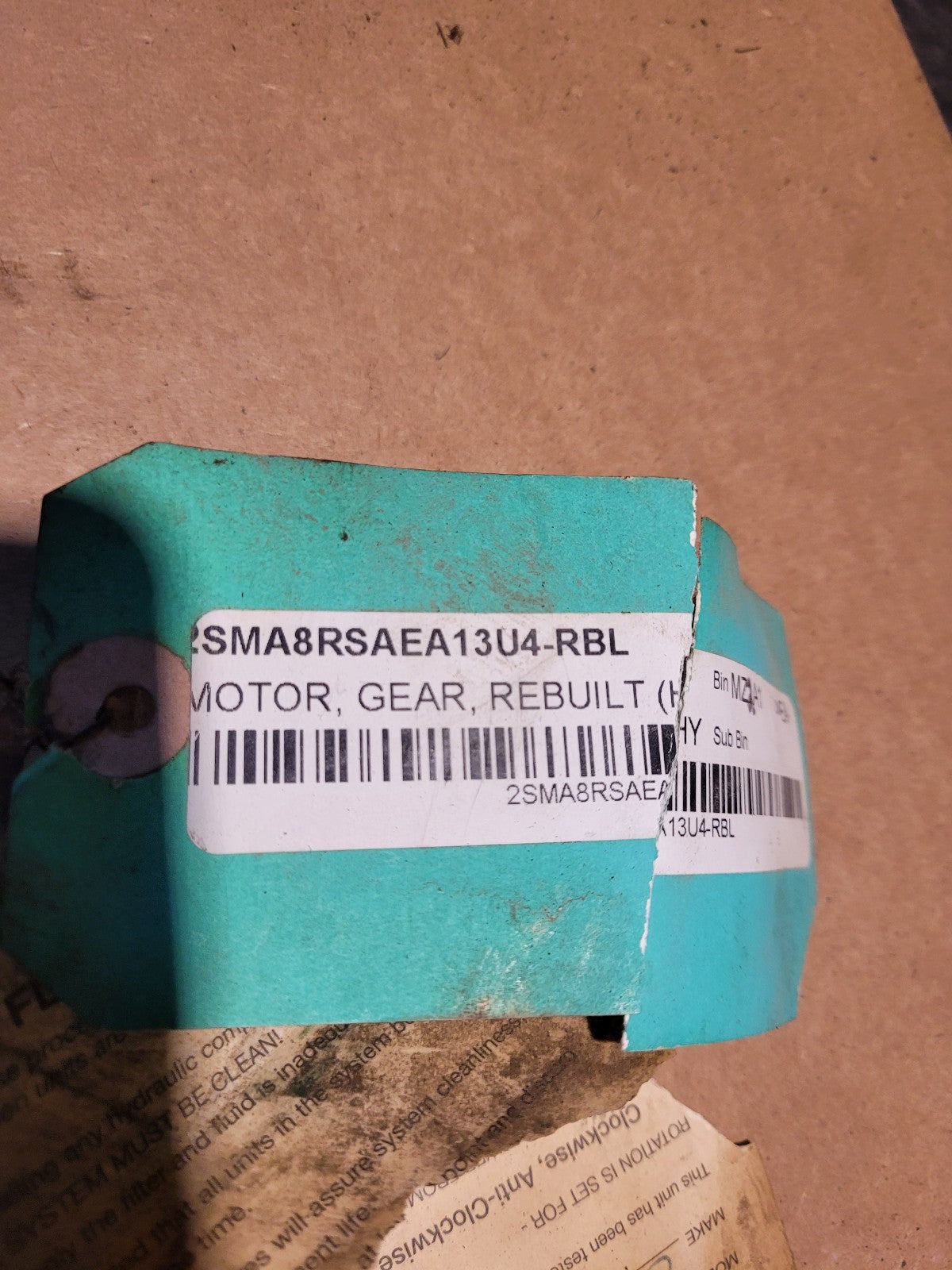 REBUILT GALTECH 2SMA8RSAEA13U4-RBL  2SMA8RSAEA-13U4-RBL PUMP