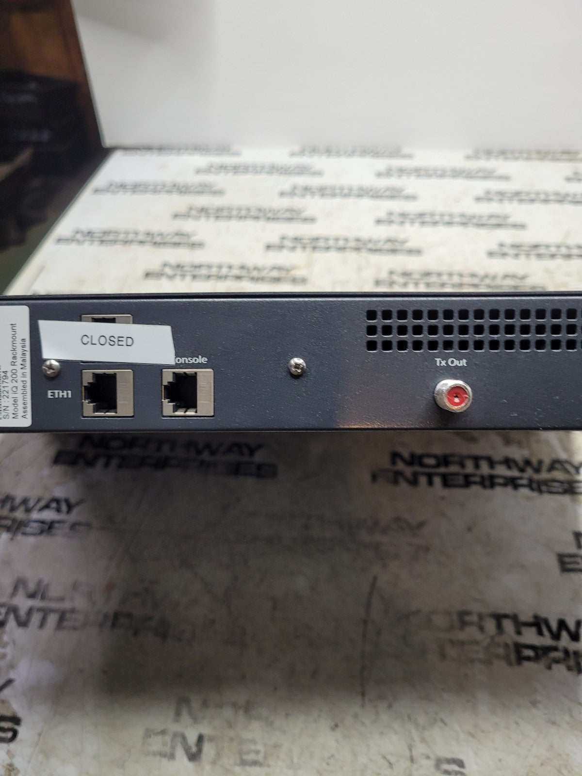 E0004963-0001 MODEL iQ 200 RACKMOUNT IDIRECT