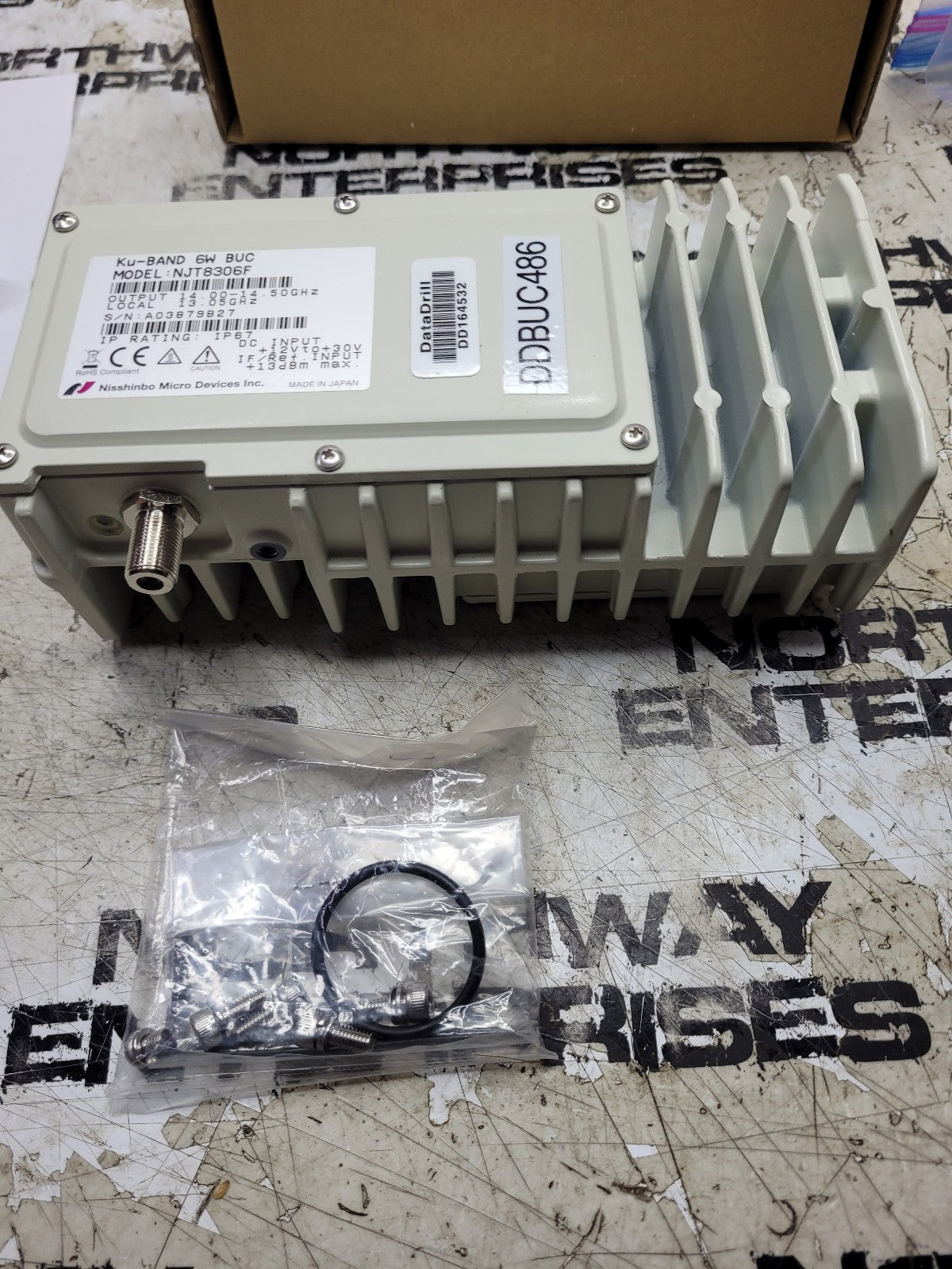 NJRC NJT8306F 6 Watt Ku Band BUC AND NJR2835S