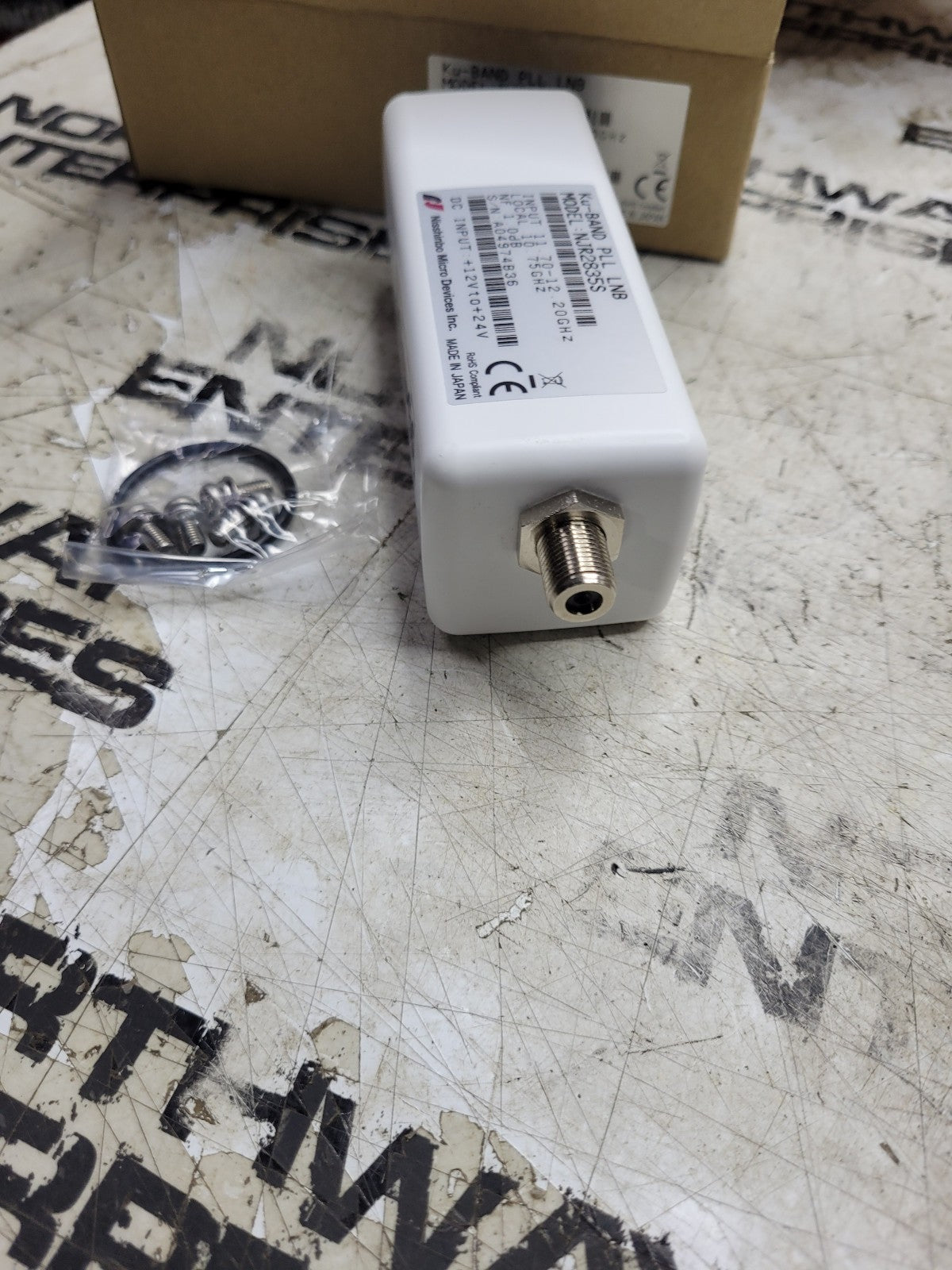 NJRC NJT8306F 6 Watt Ku Band BUC AND NJR2835S