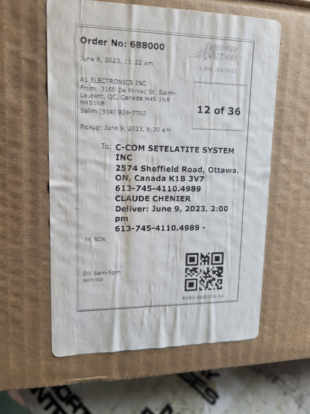 iNetVu 2318E29591 6862 box C7715B 7715 Antenna Controller