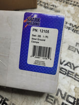 LOT OF 4 OF Shark Welding Steel Ground Clamp – 200 Amp PN 12105