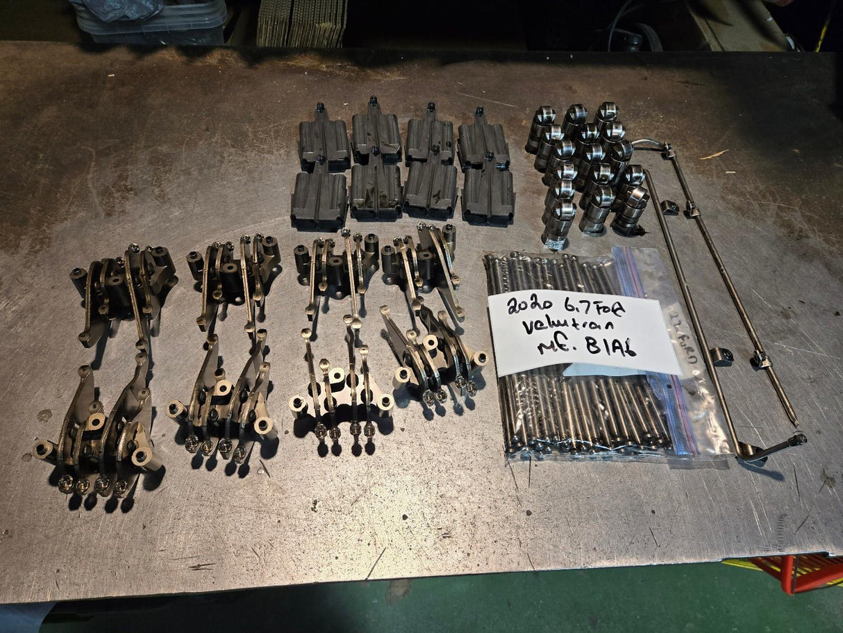 2020 FORD 6.7L POWERSTROKE VALVETRAIN LIFTERS ROCKERS PUSHRODS