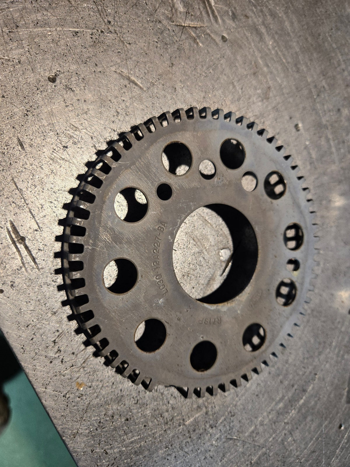 2020-2022 FORD 6.7L POWERSTROKE TONE RING TIMING GEAR LC3Q-12A227-BA