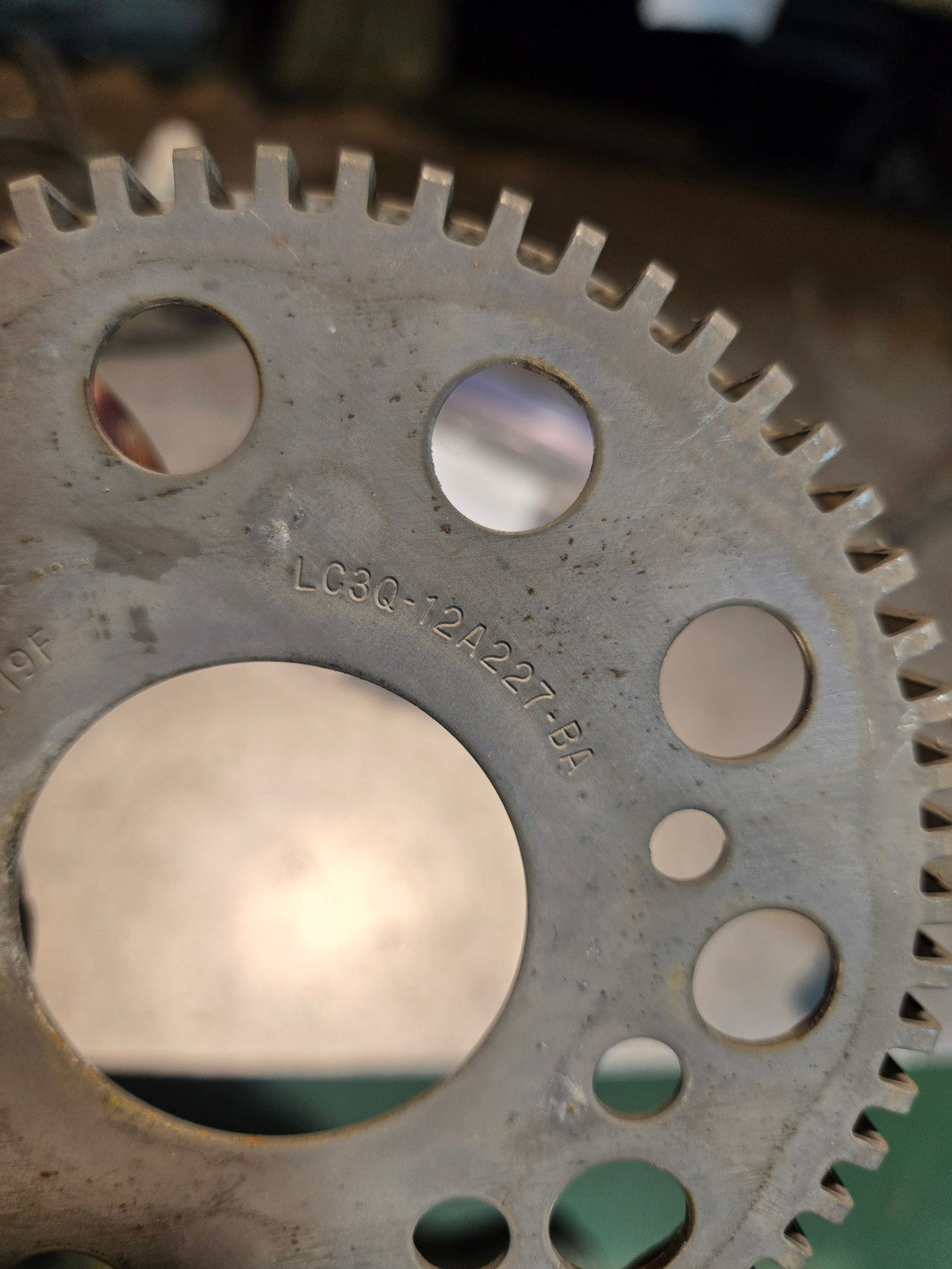 2020-2022 FORD 6.7L POWERSTROKE TONE RING TIMING GEAR LC3Q-12A227-BA