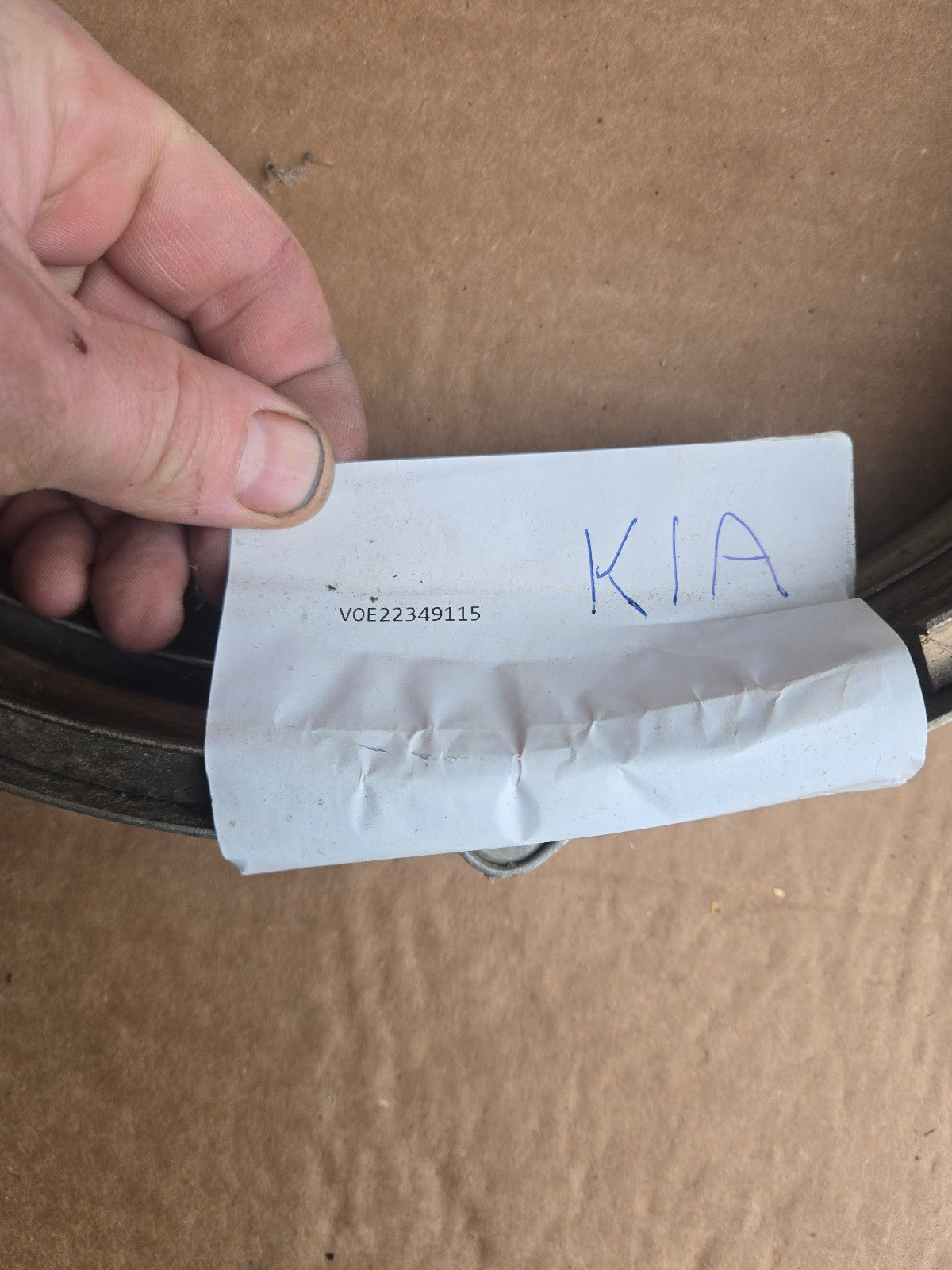 VOLVO CLAMP EXHAUST CLAMP RING vOE22349115 22349115 DPF CLAMP V BAND