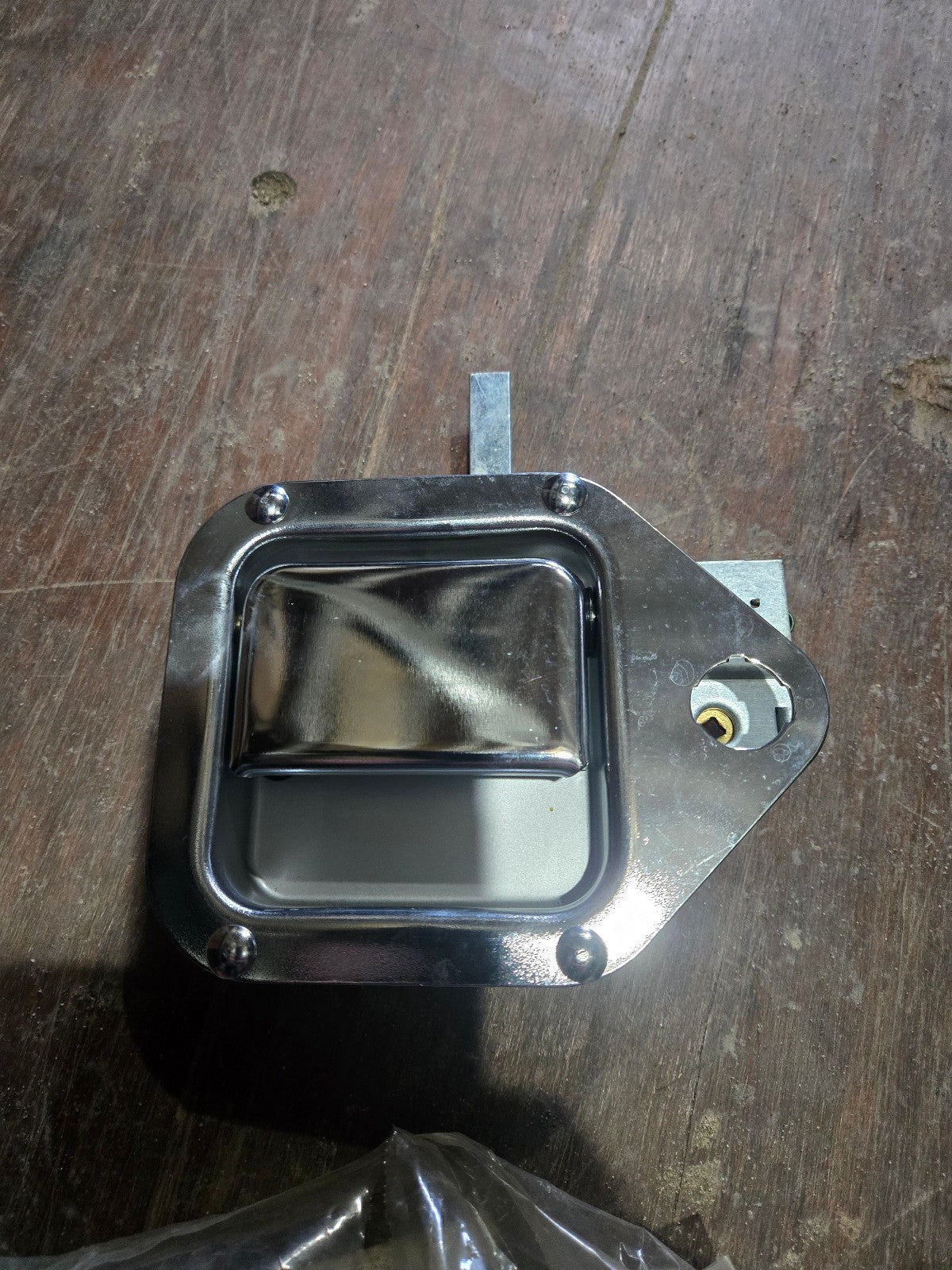 K294-321R Chrome Exterior Door Handle Right Passenger Side For Kenworth