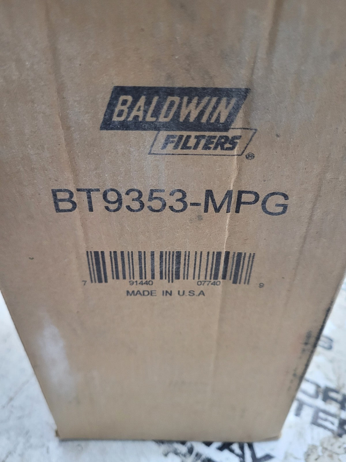 BT9353-MPG BALDWIN HYDRAULIC FILTER