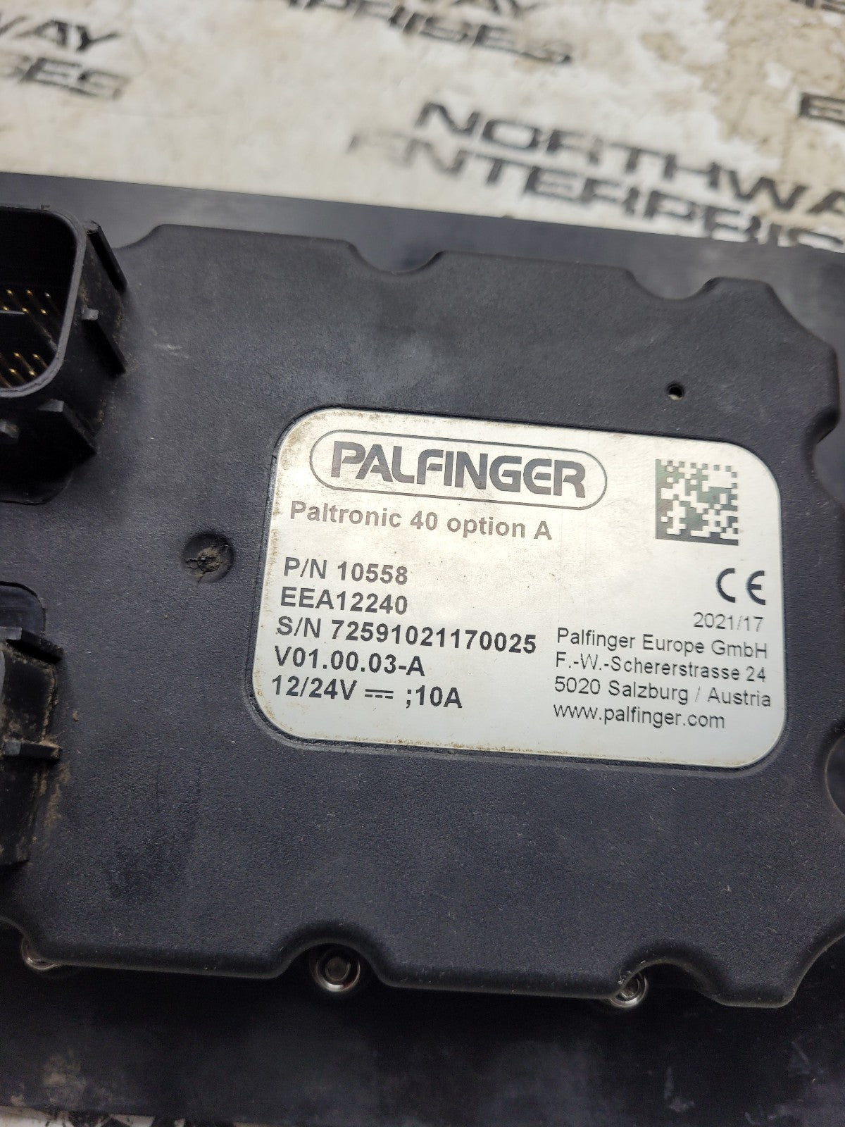 PALFINGER  EEA12240 CRANE CONTROL PANEL Paltronic 40 Variante A