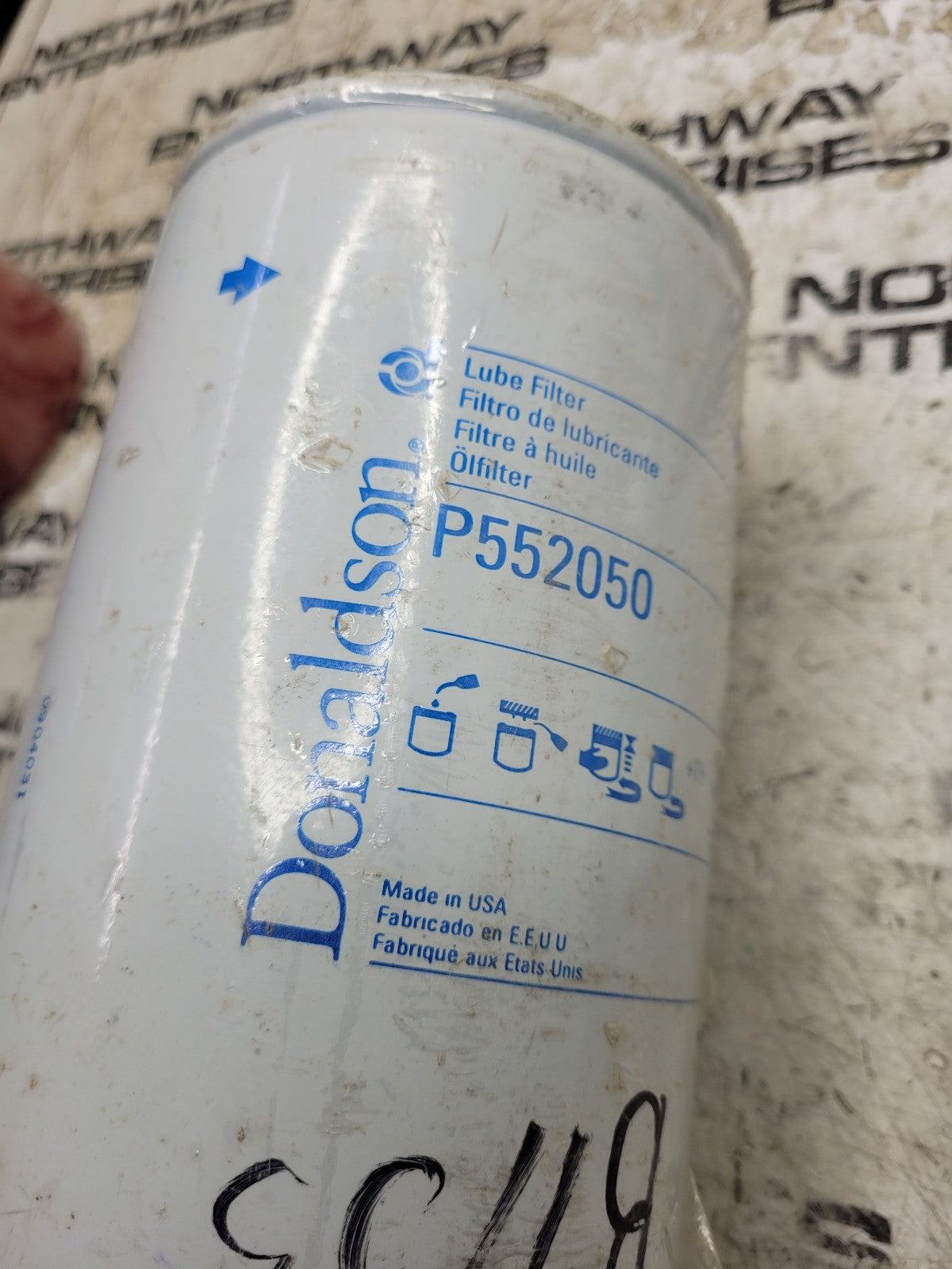 P552050 DONALDSON OIL FILTER