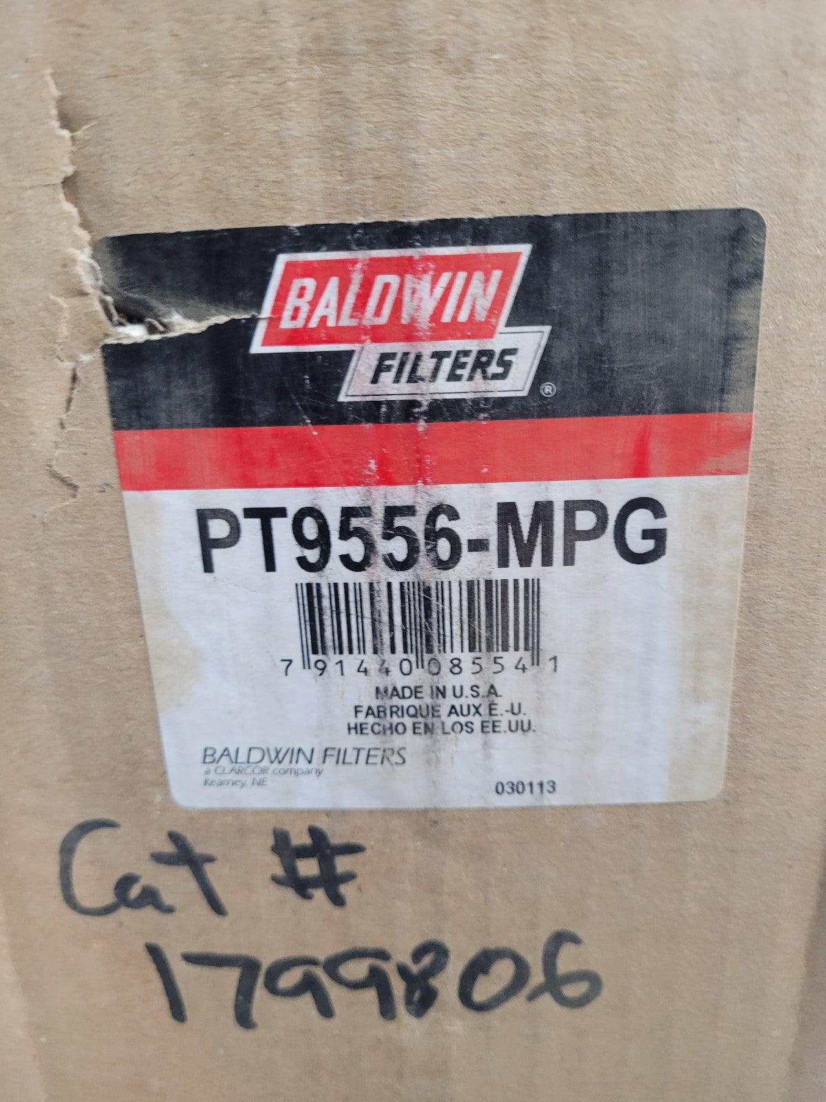 PT9556-MPG BALDWIN HYDRAULIC FILTER