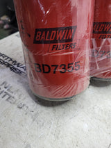 LOT OF 2 FILTERS - BD7355 BALDWIN OIL FILTER