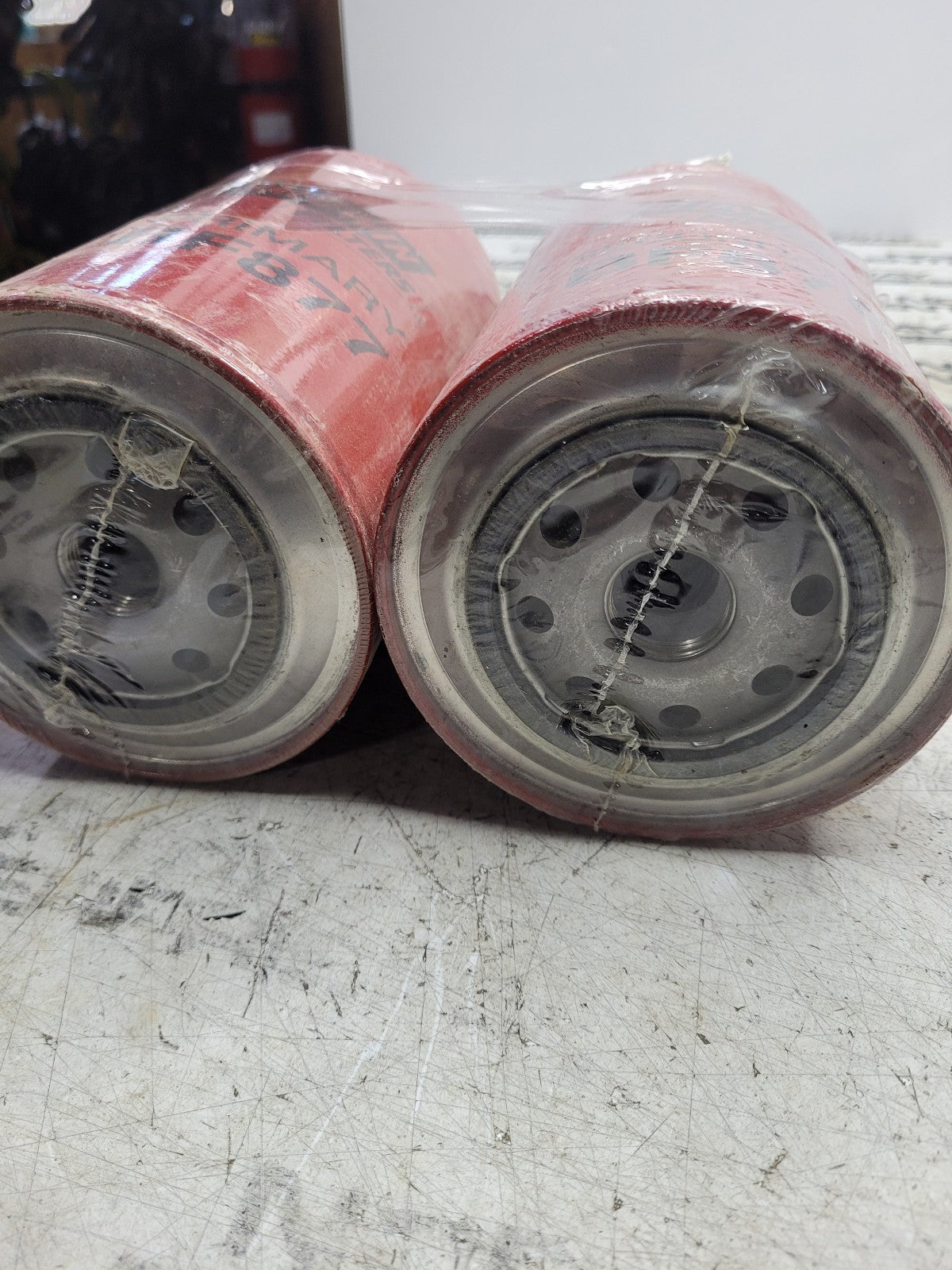 LOT OF 2 FILTERS - BF876 AND BF877 BALDWIN FUEL FILTER