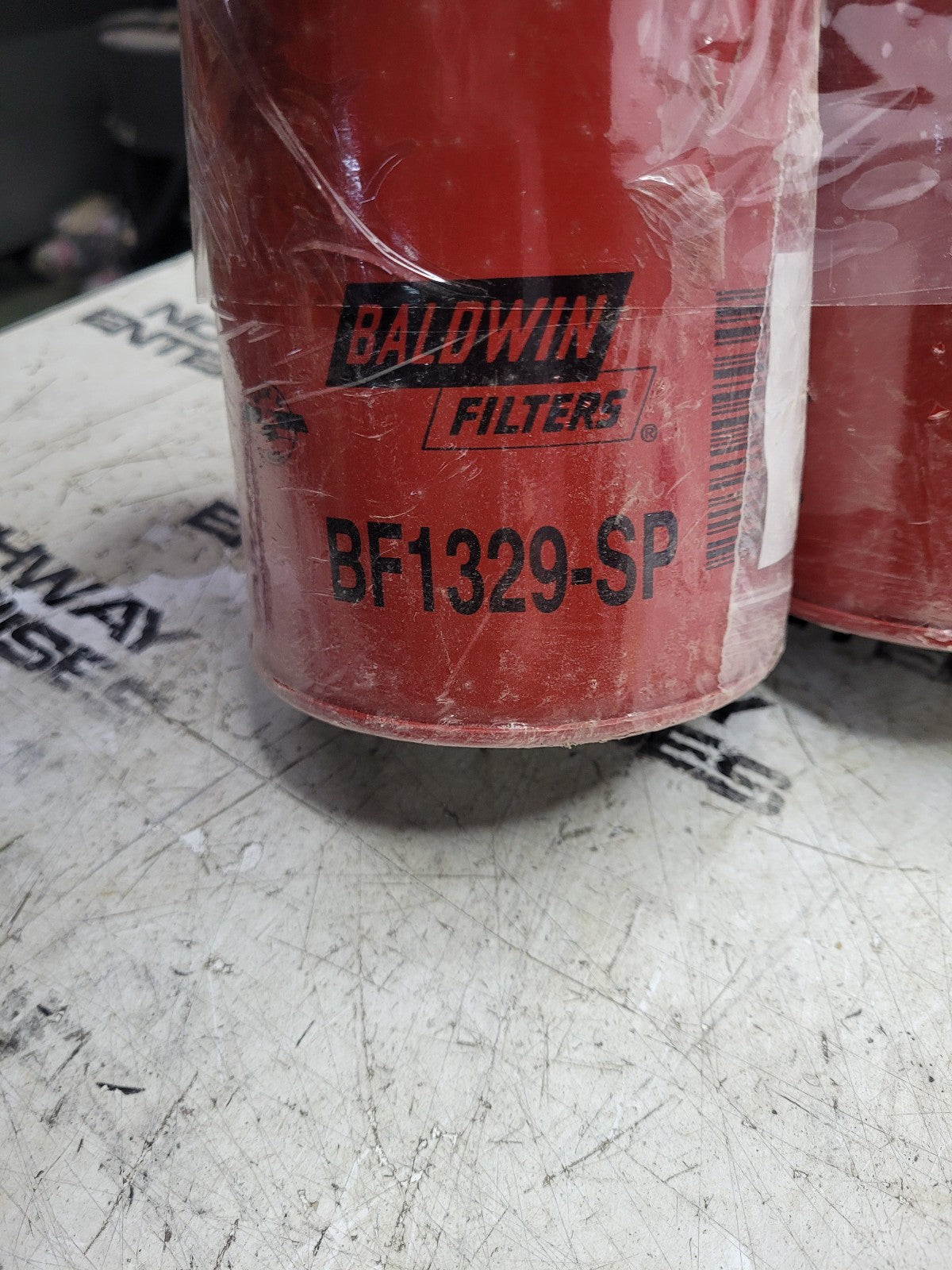 LOT OF 2 FILTERS - BF1329-SP BALDWIN FUEL FILTER