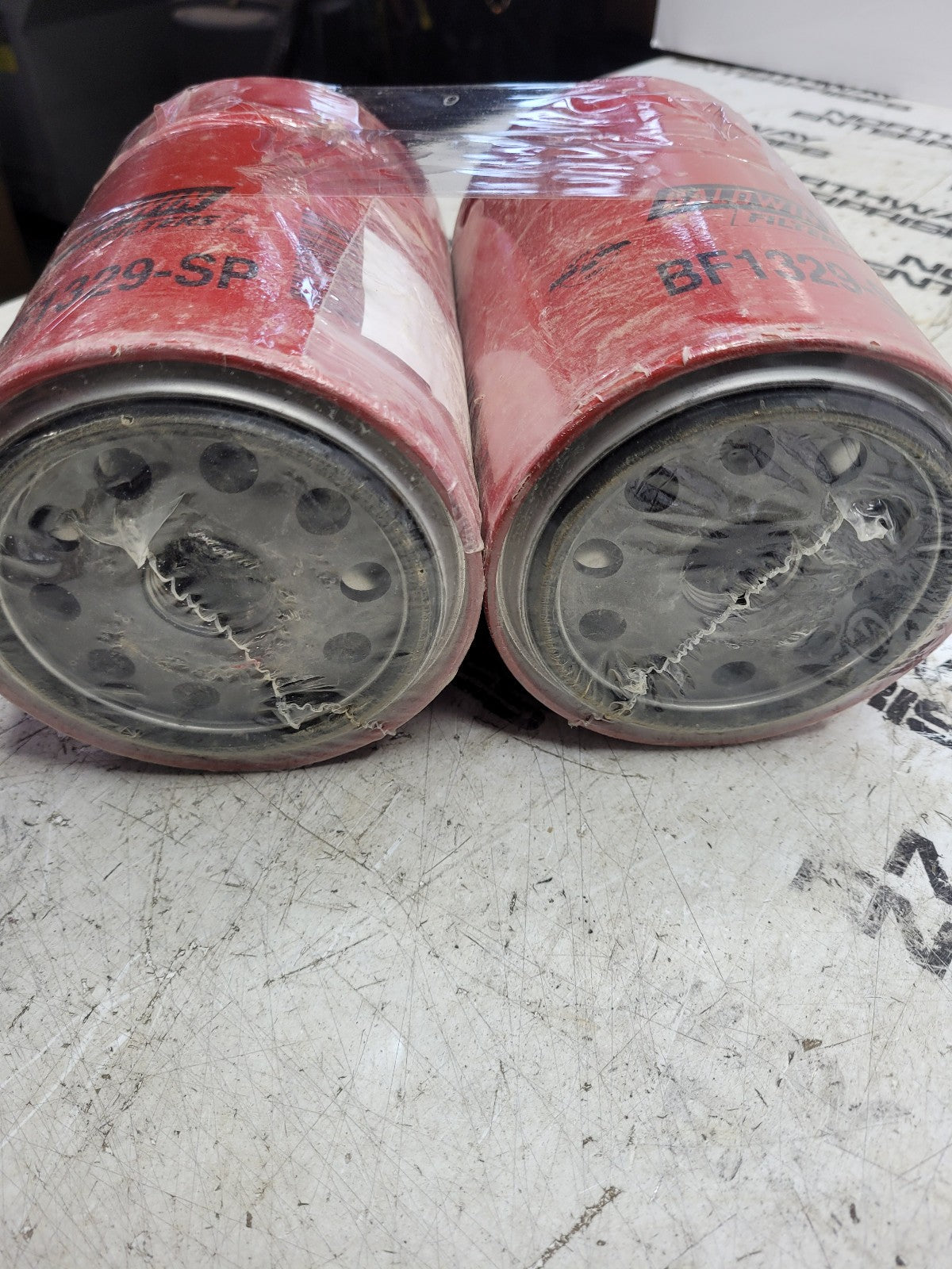 LOT OF 2 FILTERS - BF1329-SP BALDWIN FUEL FILTER