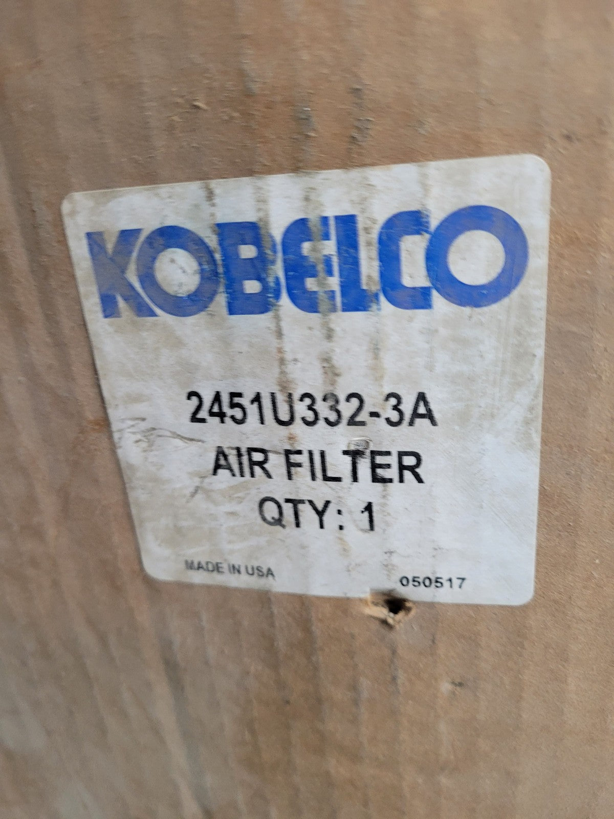 2451U332-3A KOBELCO AIR FILTER