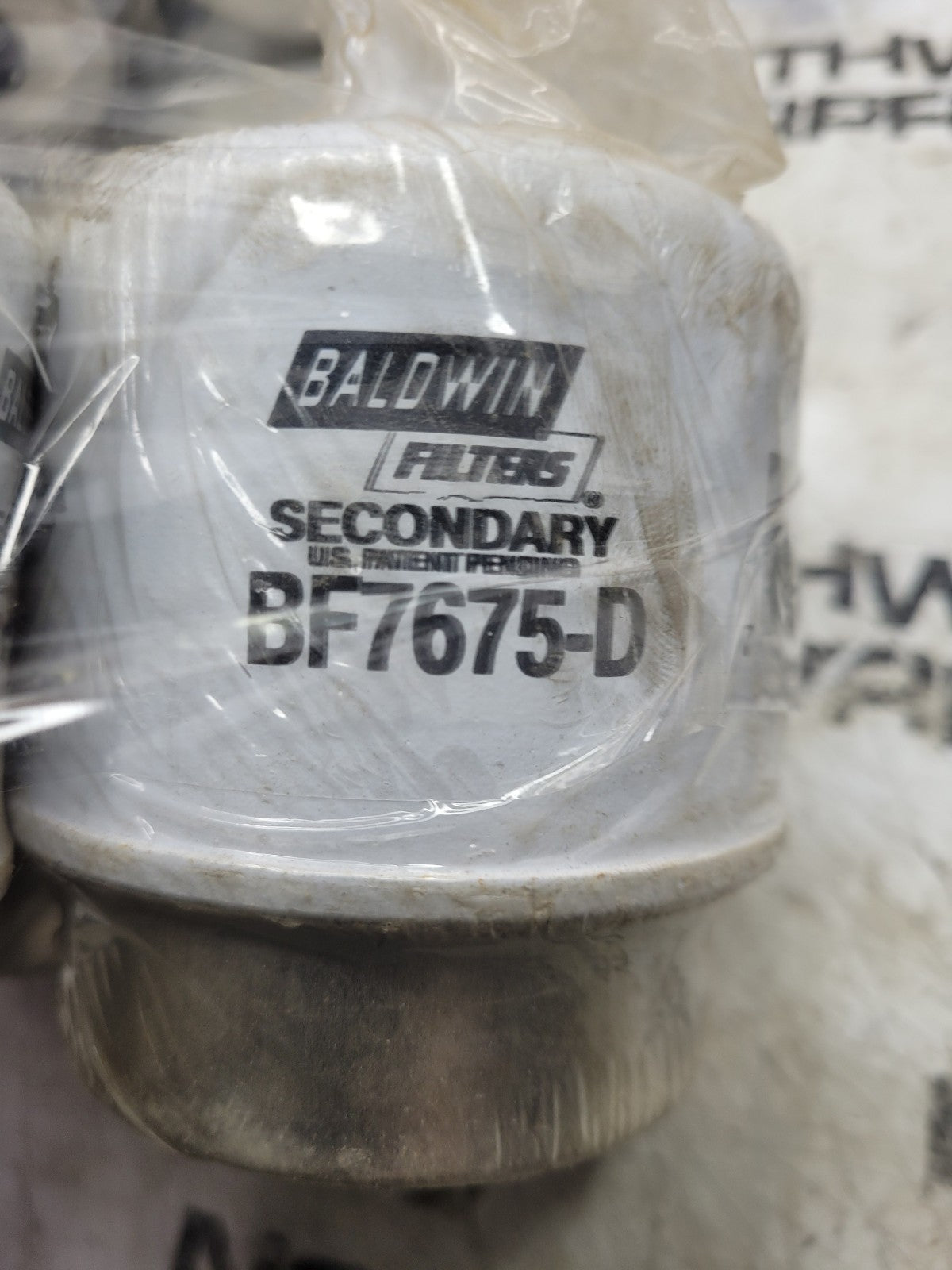 LOT OF 3 FILTERS - BF7675-D BALDWIN FUEL FILTER