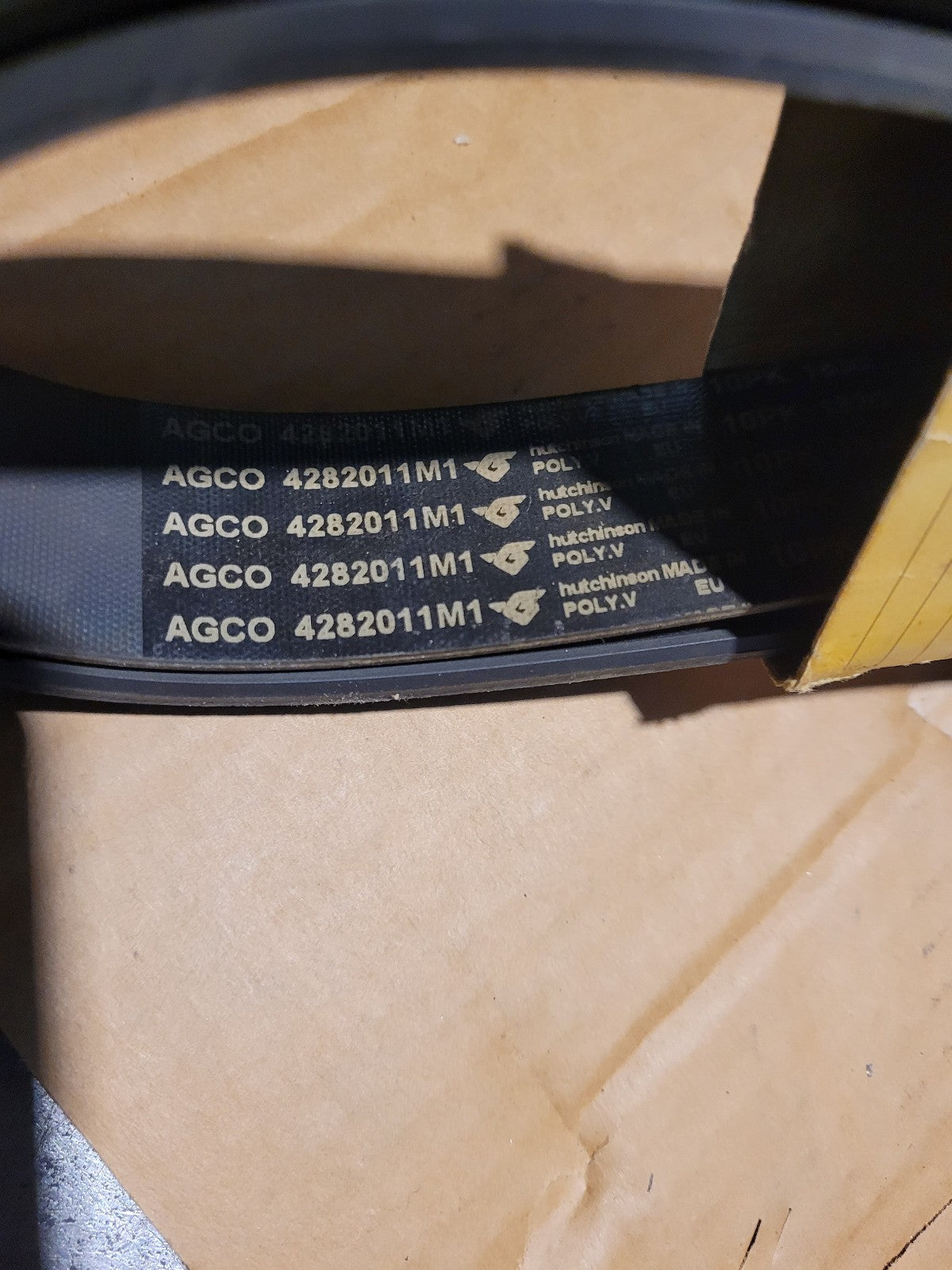 10 RIB Belt 1830mm - 4282011M1 for Massey Ferguson Tractors