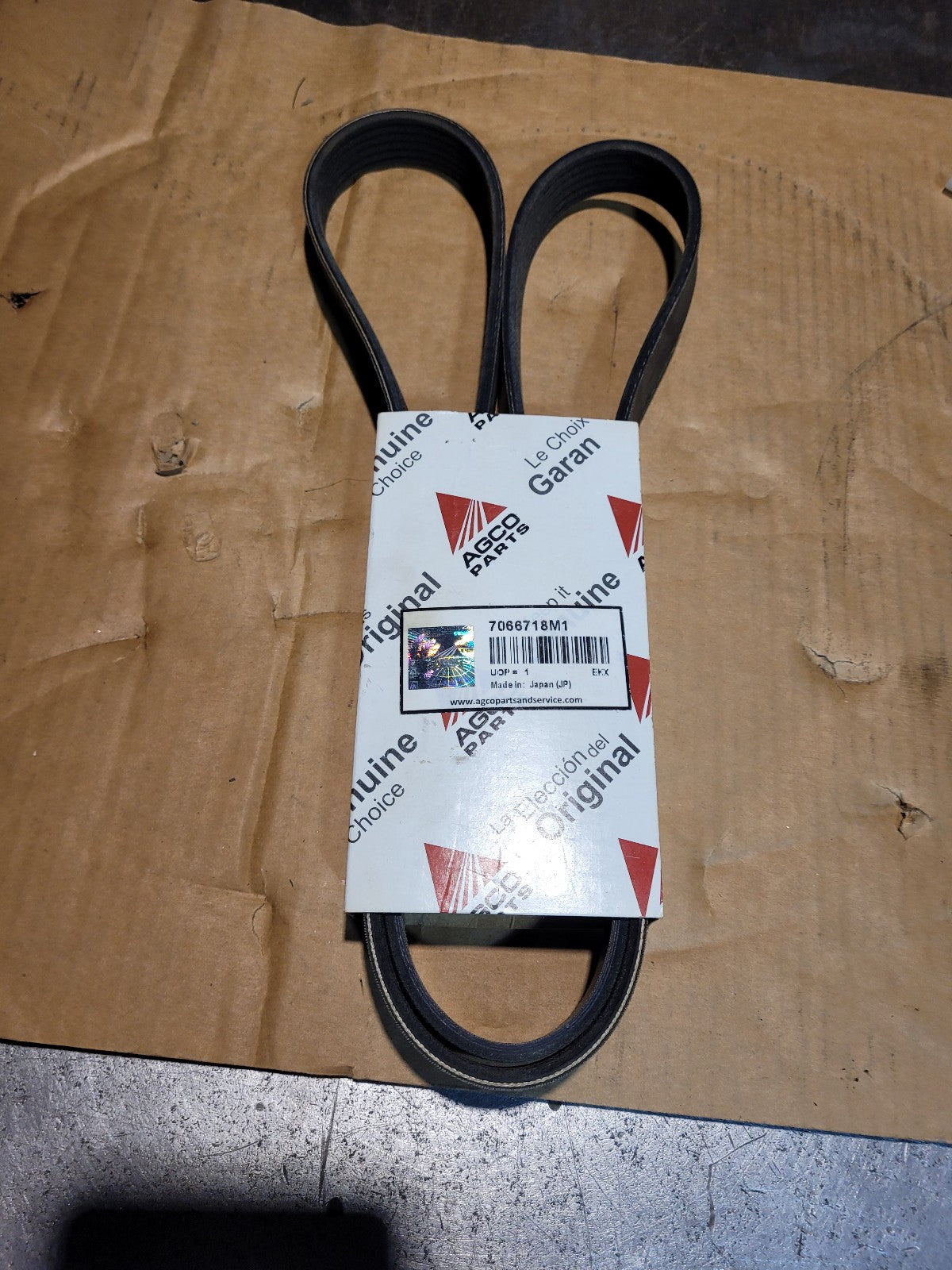 AFGCO 7066718M1 Serpentine Belt