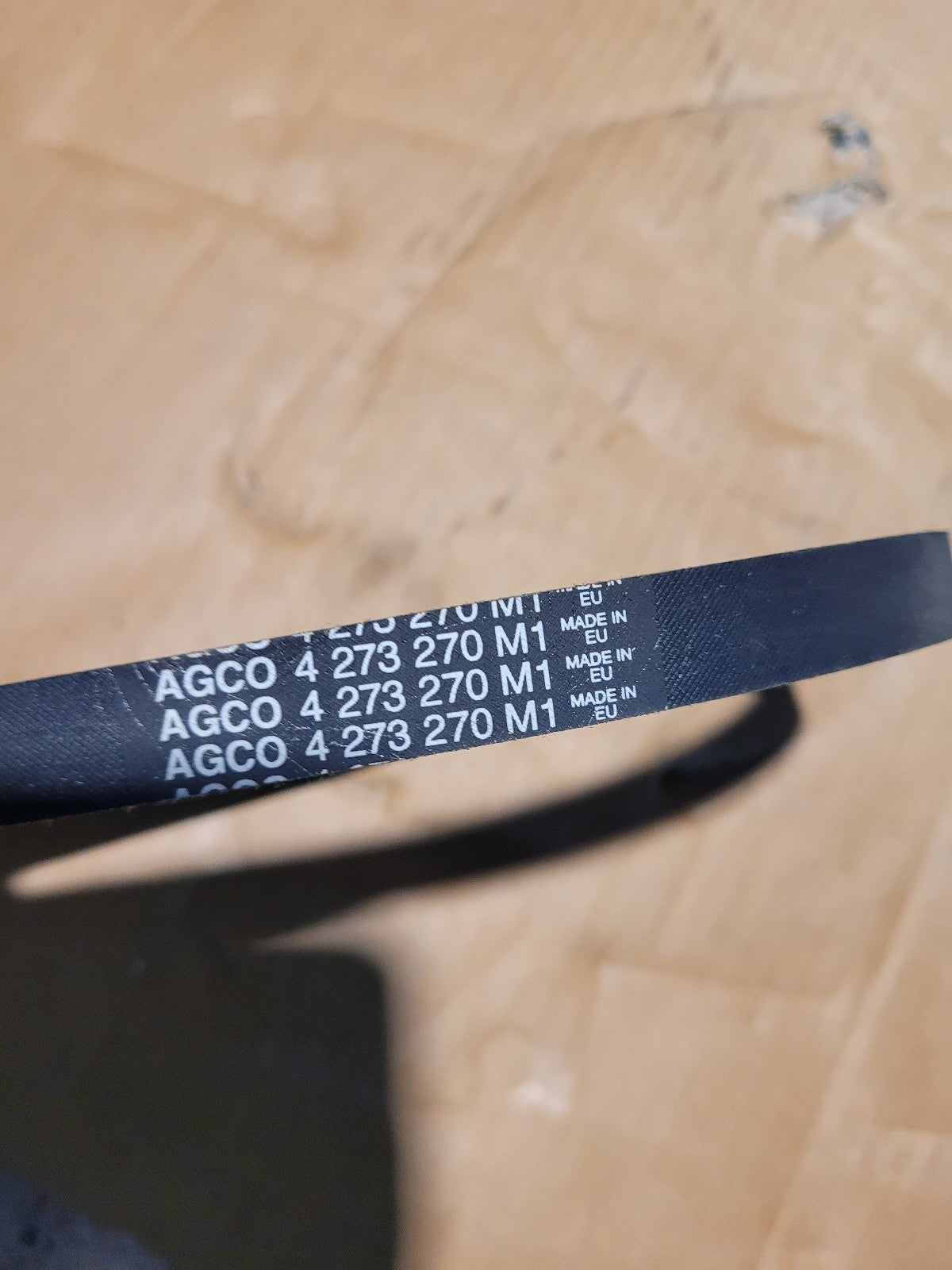 AGCO Serpentine Belt, PK4 Profile 4273270M1