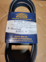 A&i Serpentine Belt 875K6/ 6PK2225
