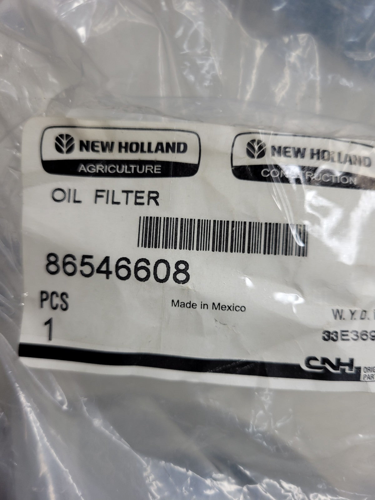 86546608 Case New Holland Fuel Filter