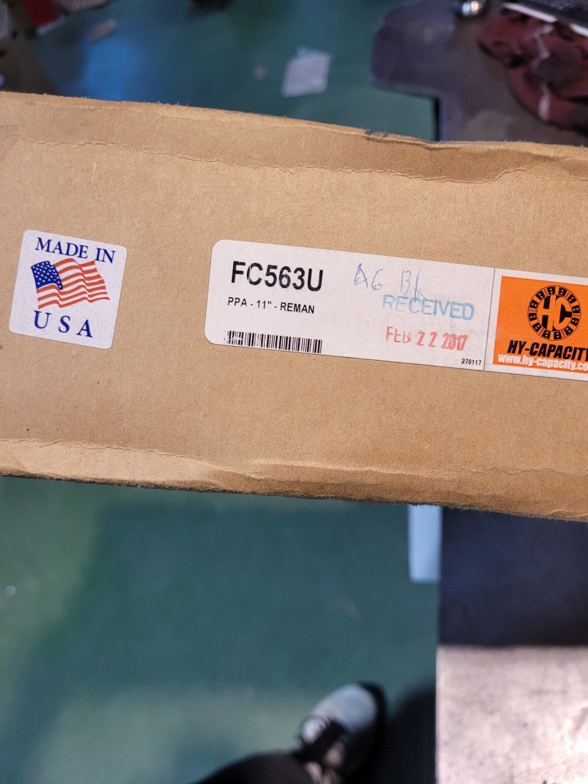 FC563U NEW 11" Single Stage Pressure Plate, w/ 1-7/8" 29 Spline Hub