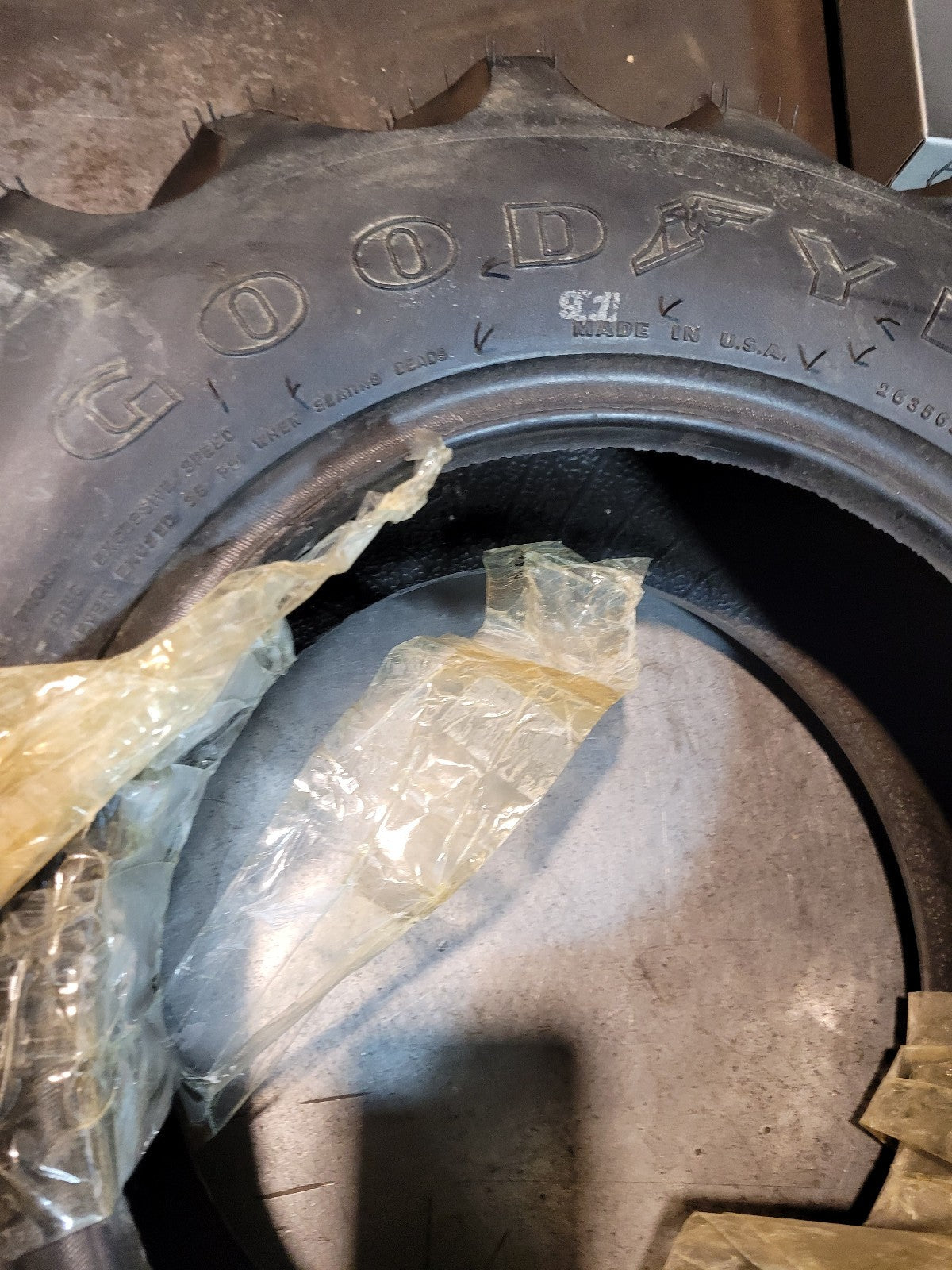 FR AG TIRE 6C040-50350 6C04050350 KUBOTA TIRE 7-12 DYNATRQ 4PR 175-440-470