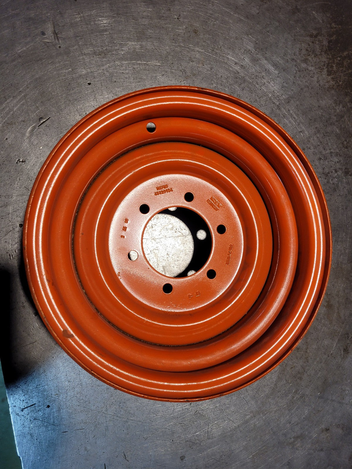 KUBOTA 6C040-50240 WHEEL, 12X4.5X6 RIM 6 BOLT