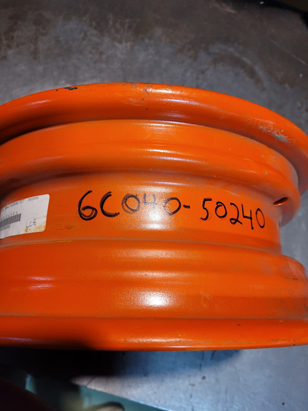 KUBOTA 6C040-50240 WHEEL, 12X4.5X6 RIM 6 BOLT