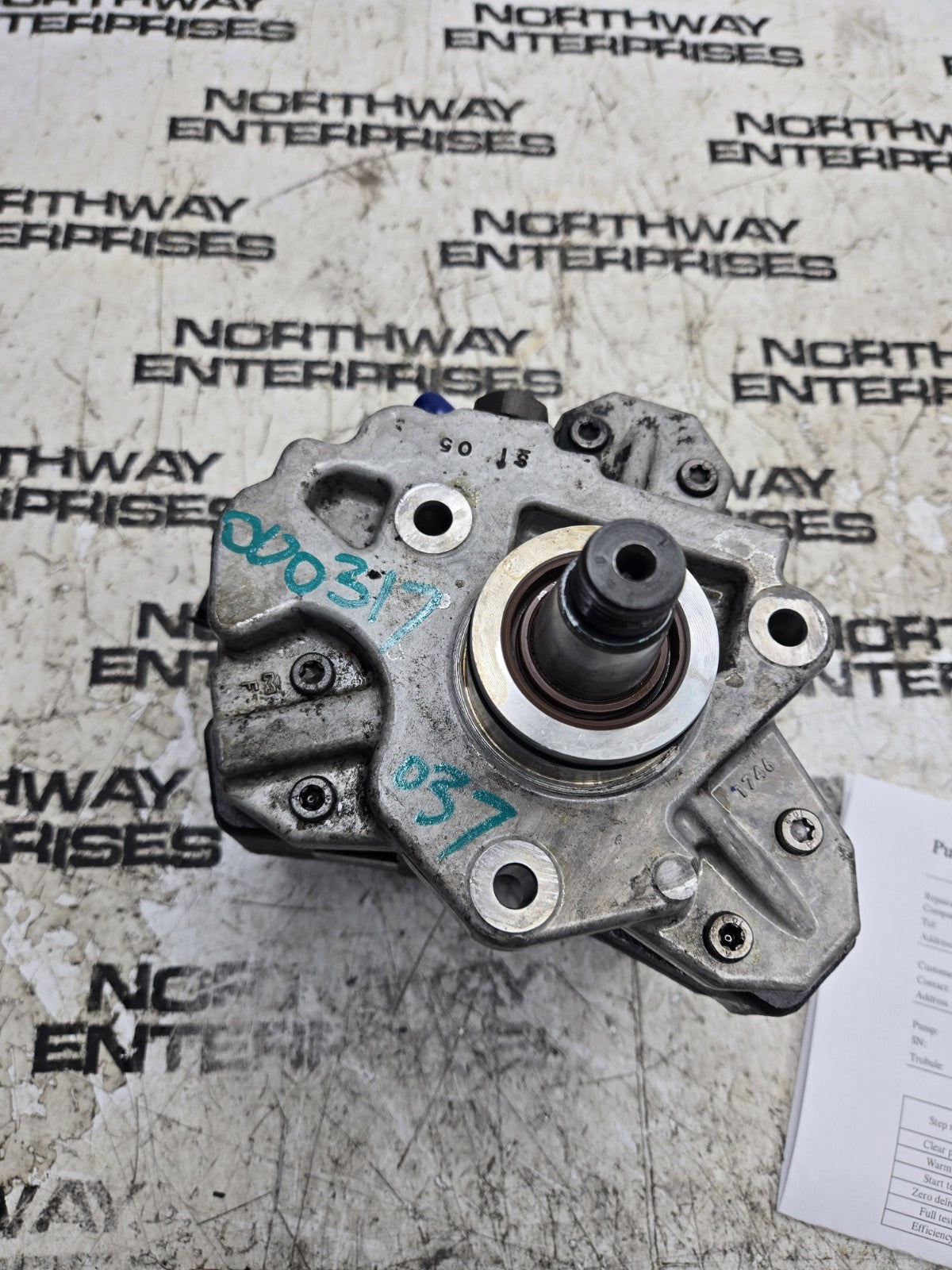 Tested 0445020037 Bosch CP3 Injection Pump 07-10 GM Duramax 8973613516